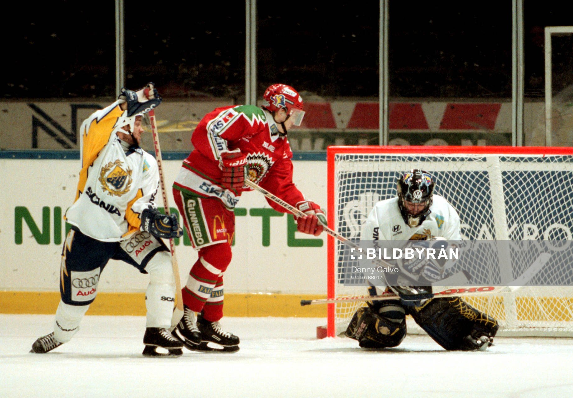 Stefan Bemström, Ville Peltonen och Jonas Forsberg