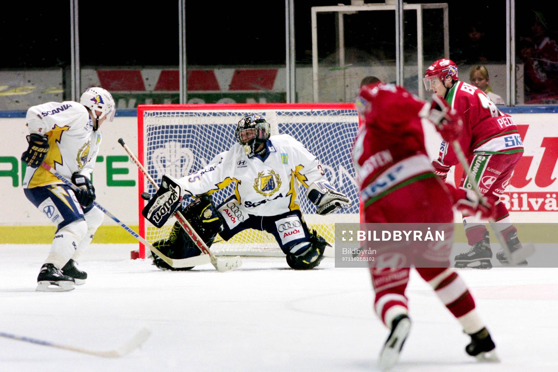 Jonas Forsberg, målvakt i Södertälje