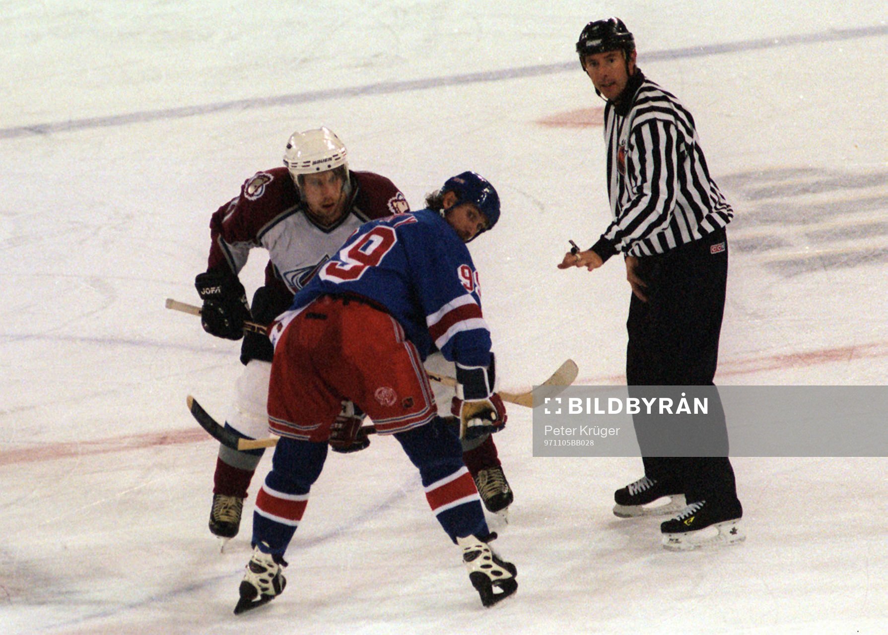 Ishockey Peter Forsberg, Colorado Avalanche och Wayne