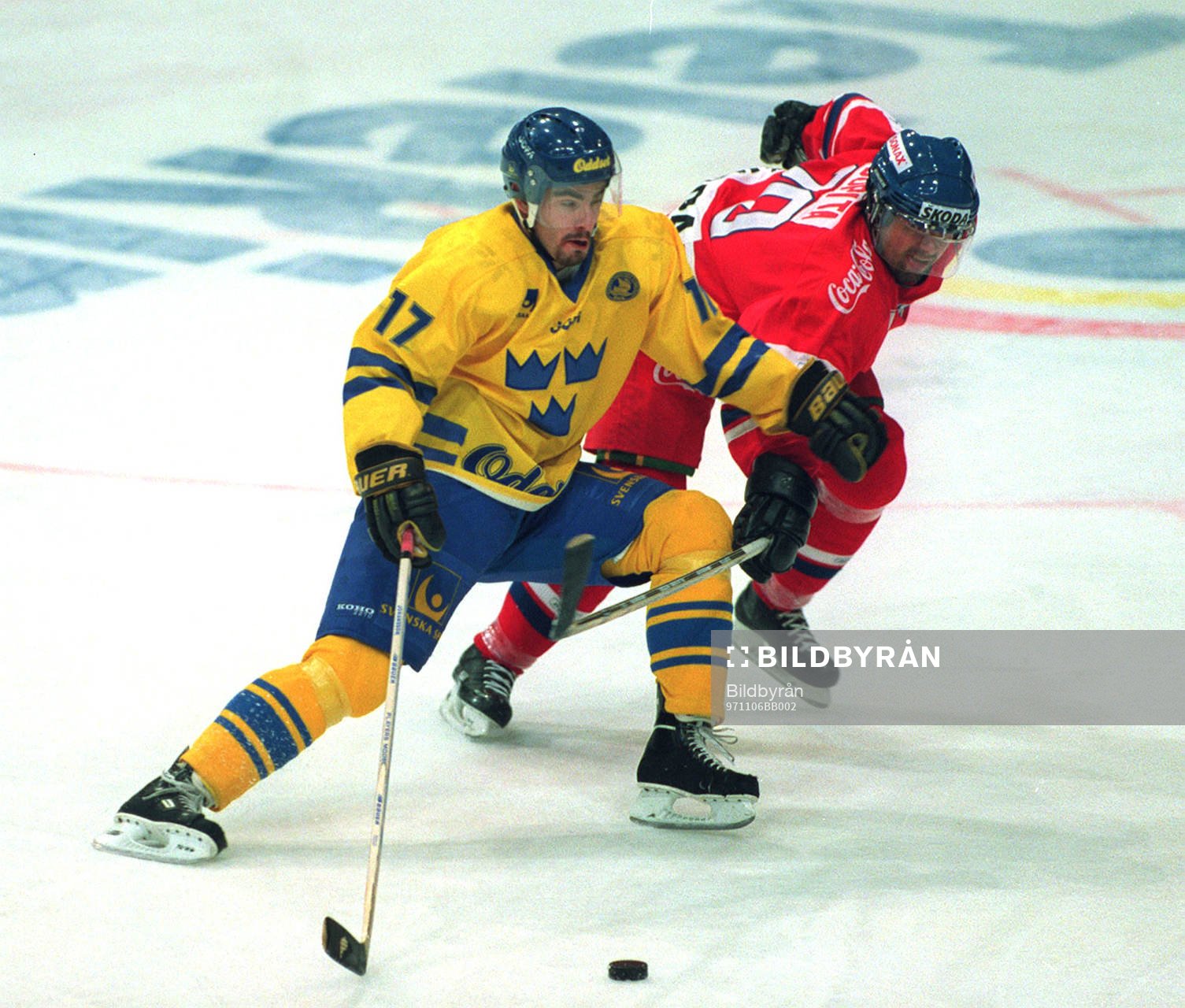 Ishockey Mathias Johansson, Sverige (mot Tjeckien)