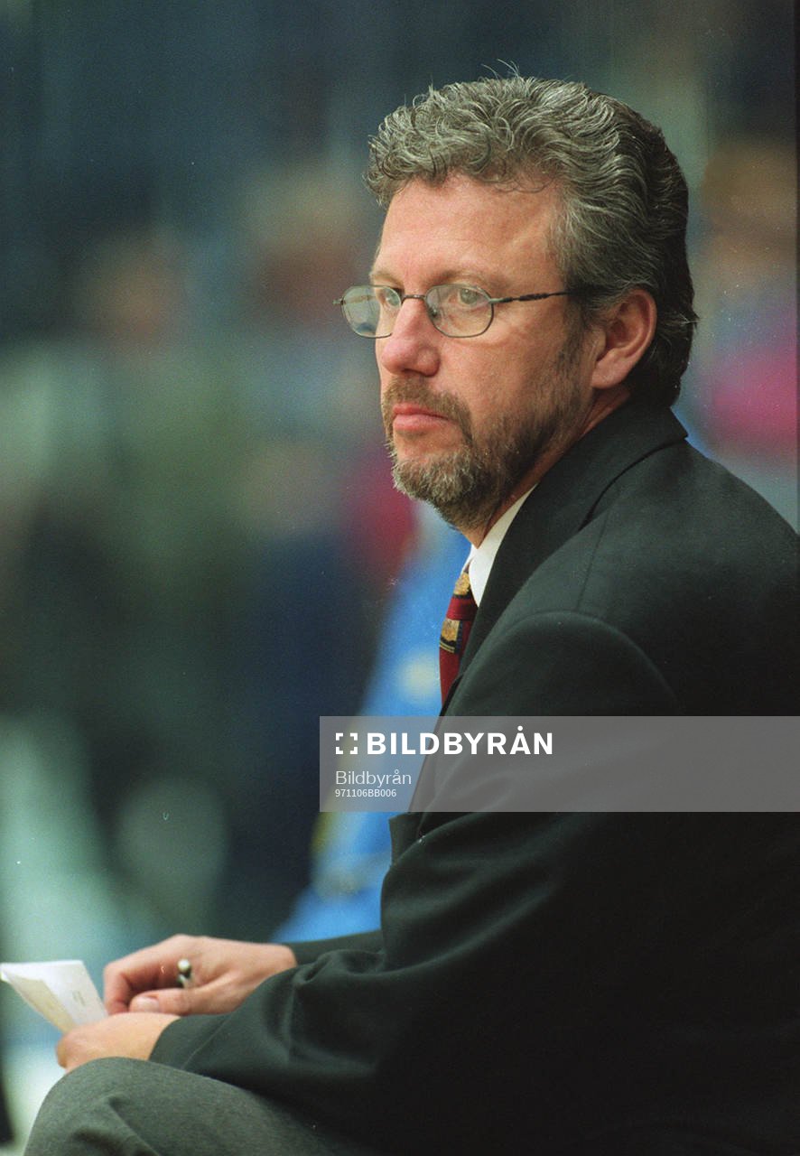 Ishockey Kent Forsberg, förbundskapten Sverige