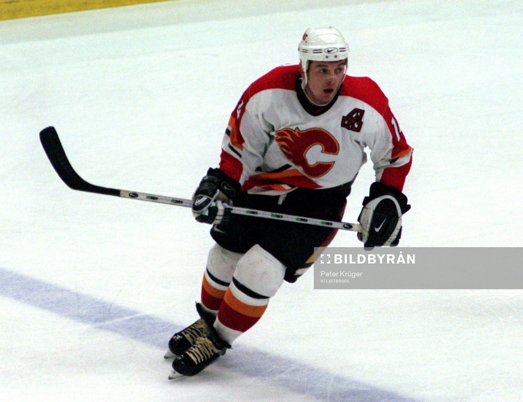 Ishockey Theoren Fleury, Calgary Flames