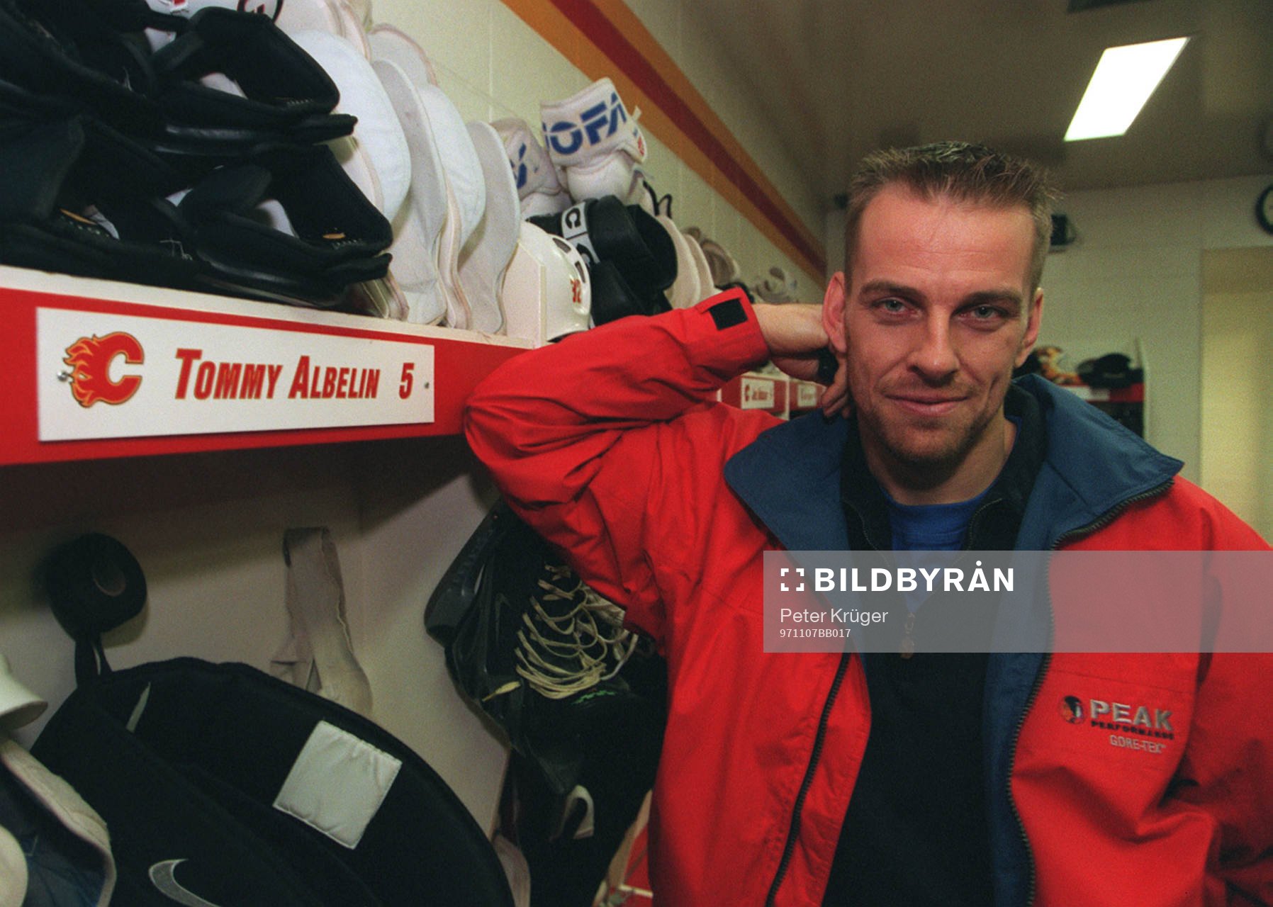 Ishockey Tommy Albelin, Calgary Flames