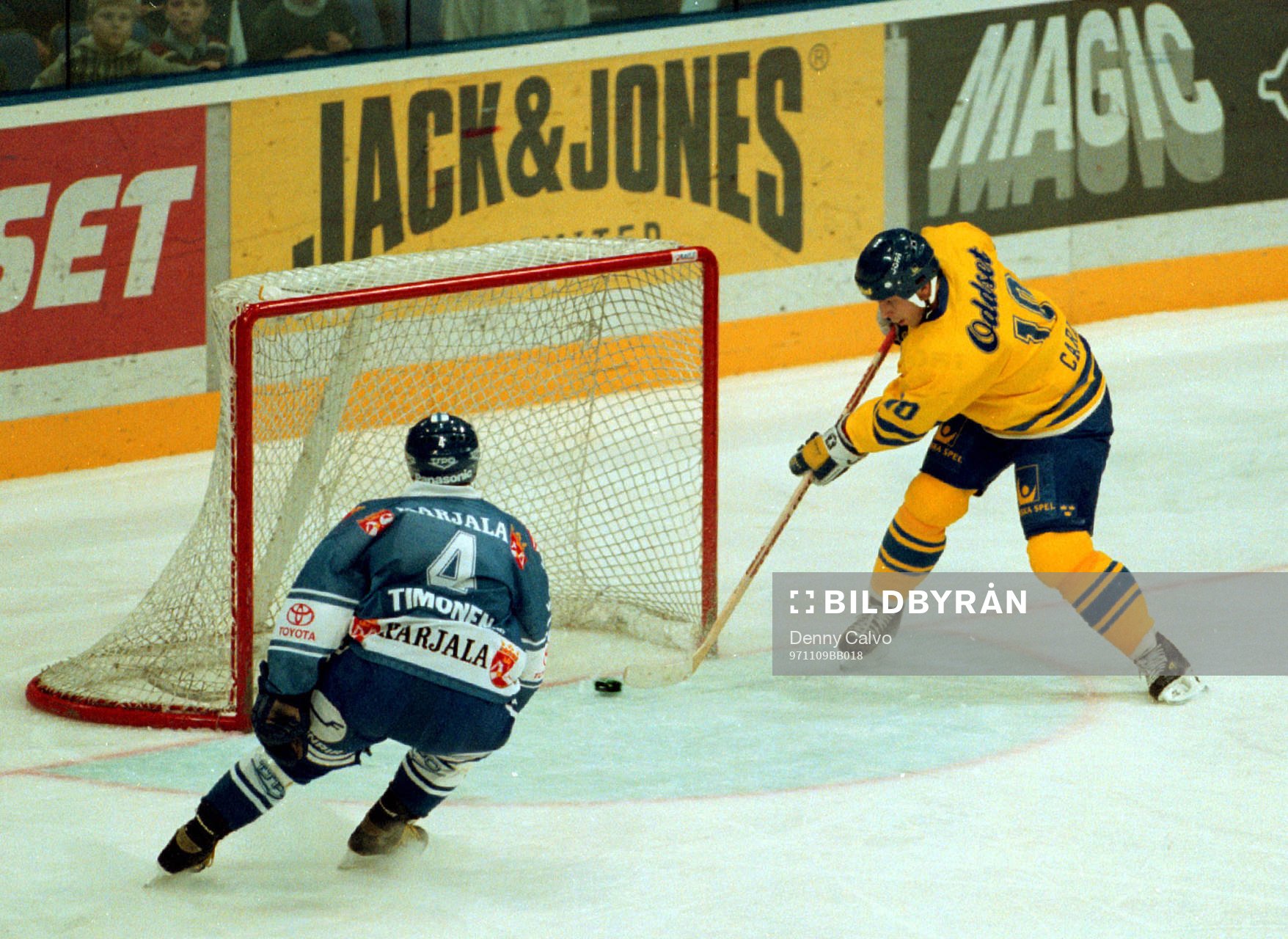 Kimmo Timonen och Anders Carlsson (Anders Carlsson)