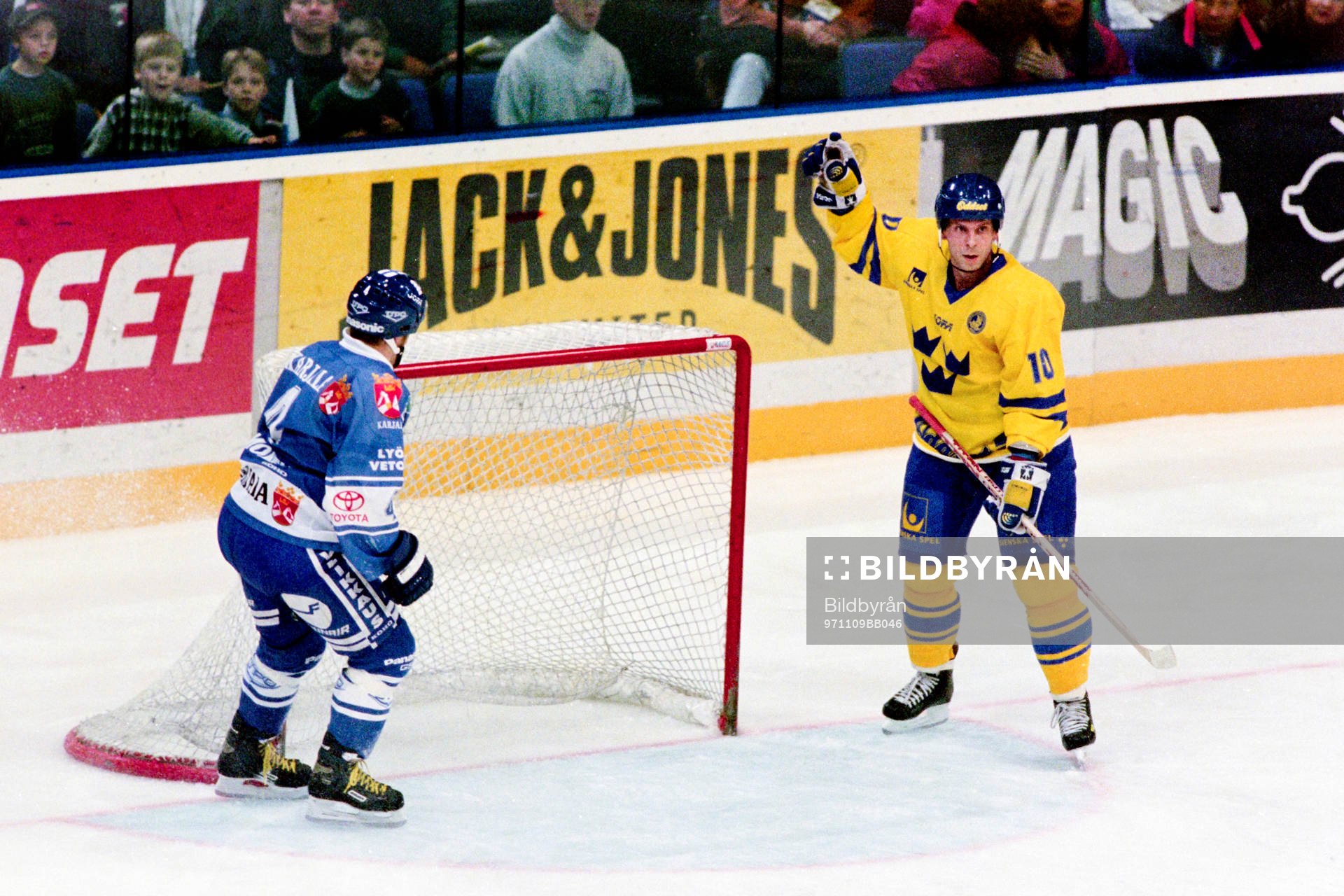 Anders Carlsson, Sverige jublar
