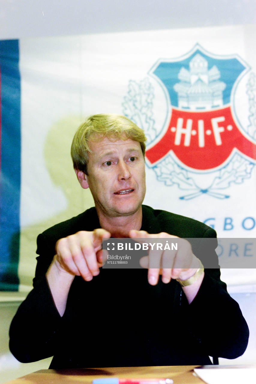 Åge Hareide, ny tränare i Helsingborg