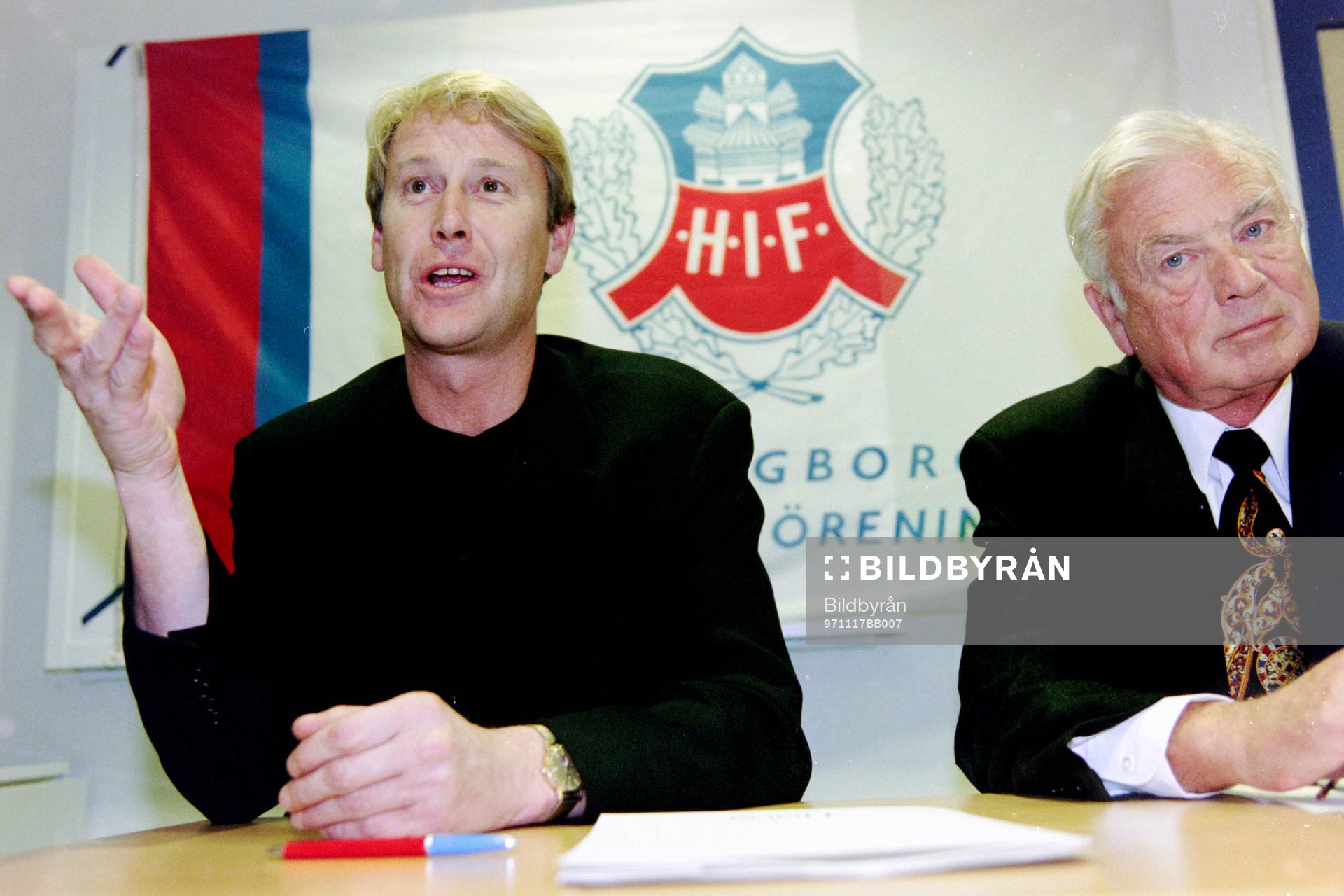Åge Hareide, Tränare och Ingvar Wenehed, Ordförande,