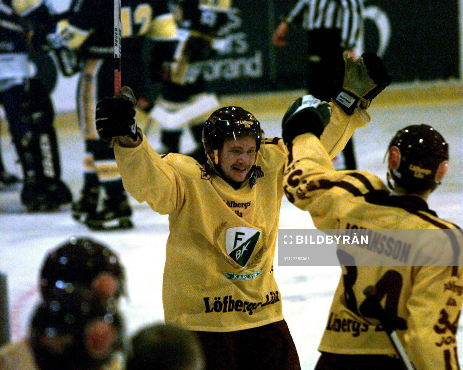 Jaroslav Spacek och Roger Johansson