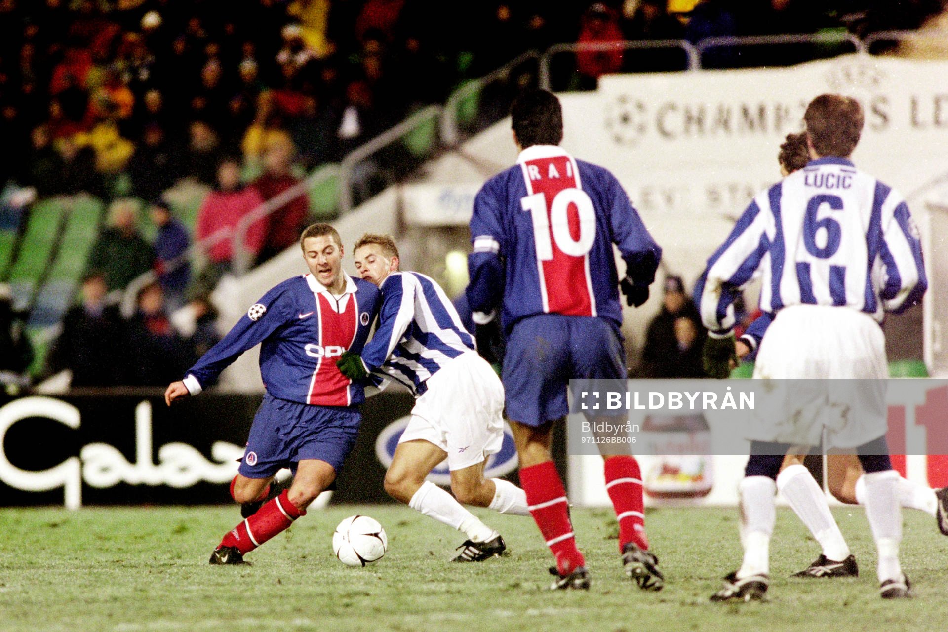 Fotboll, Champions League, IFK Göteborg - Paris