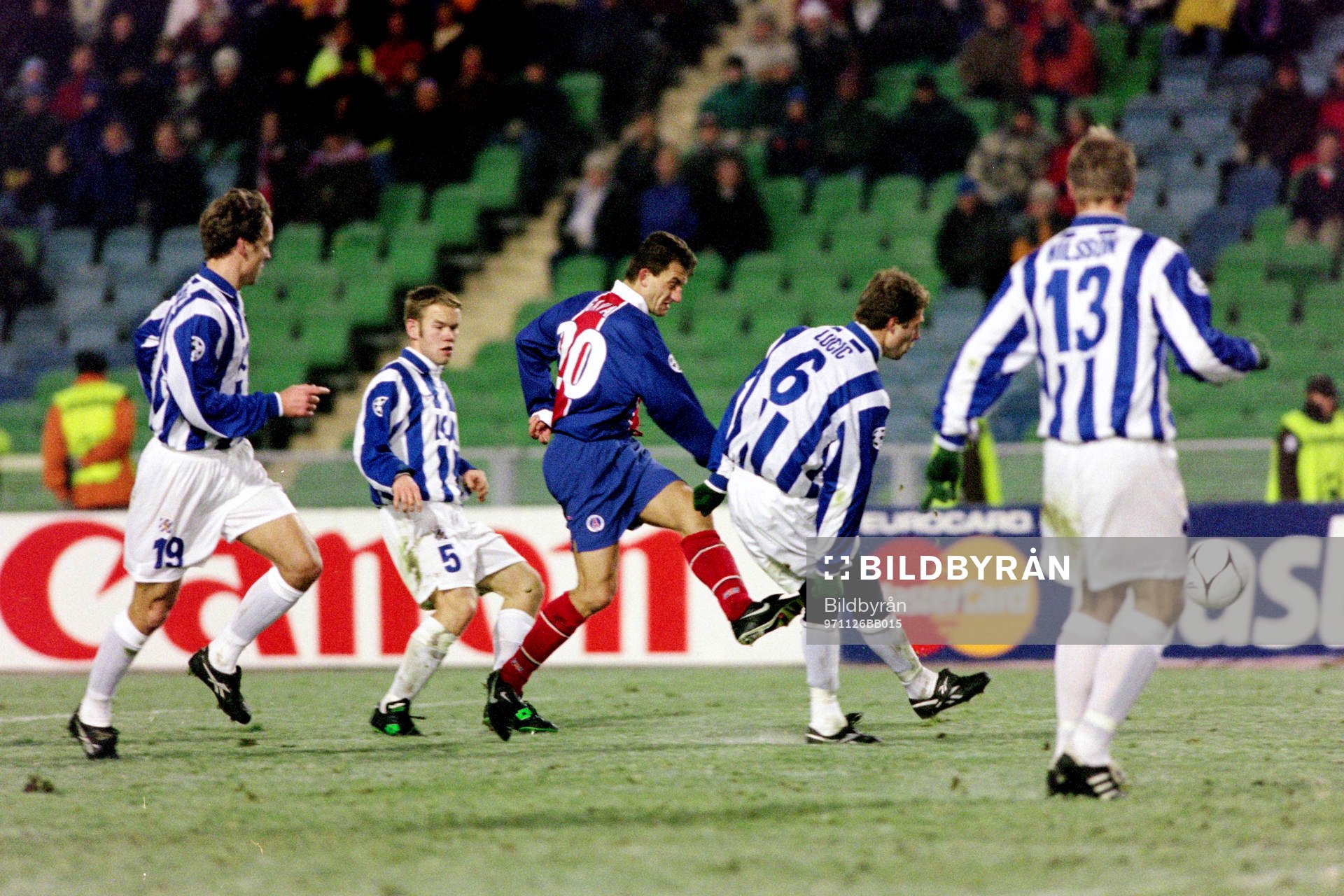 Fotboll, Champions League, IFK Göteborg - Paris