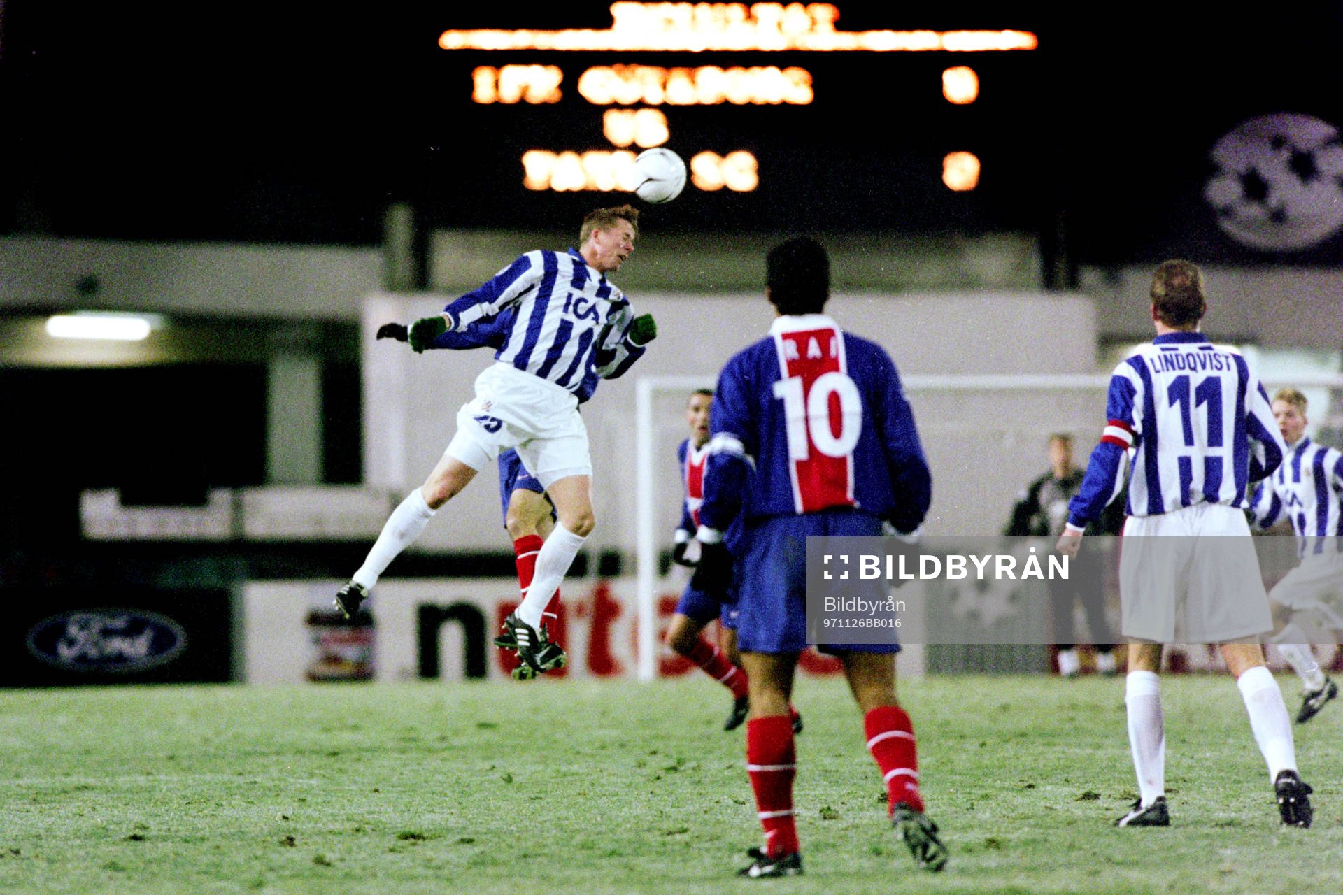 Fotboll, Champions League, IFK Göteborg - Paris
