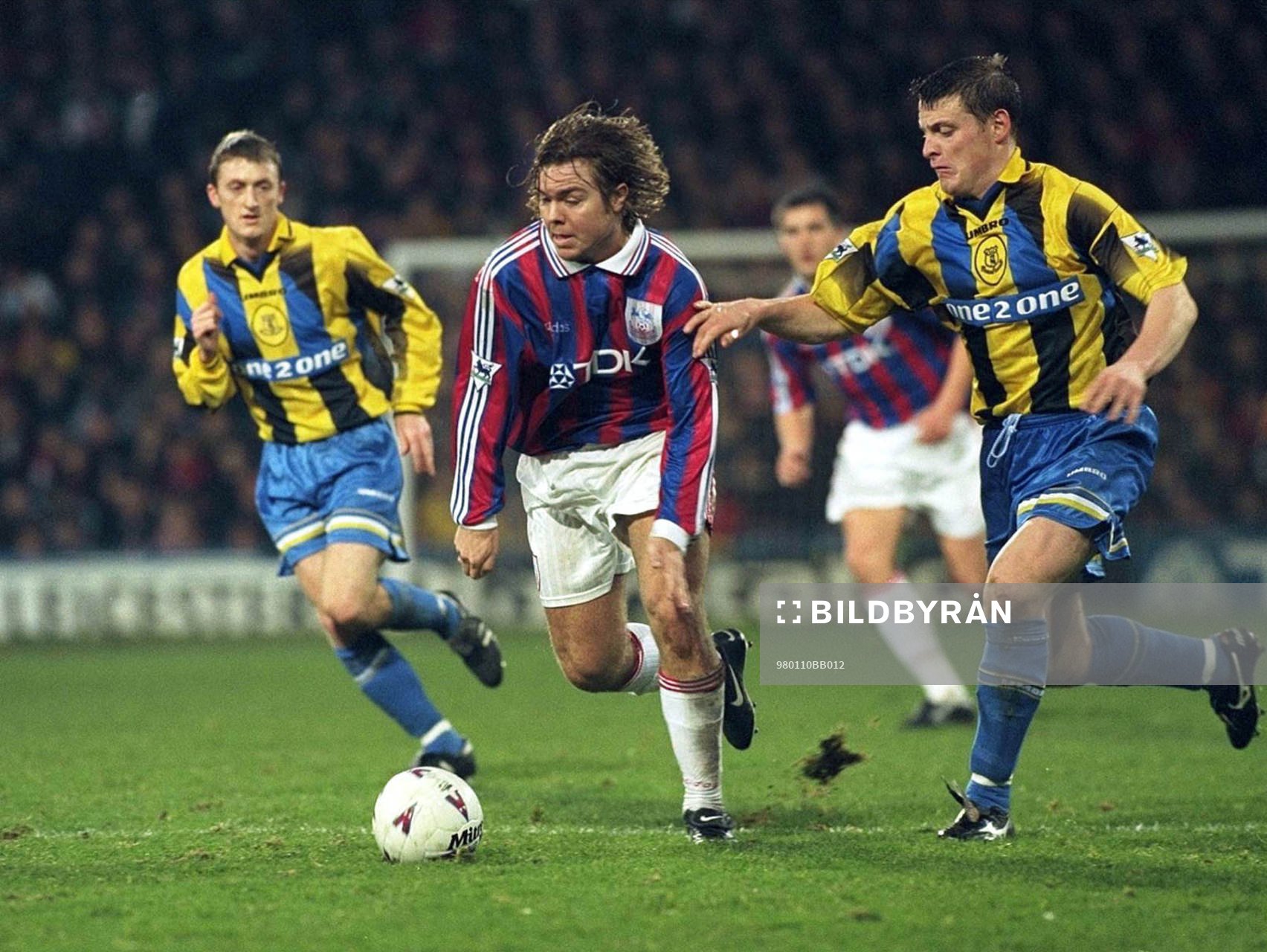 Tomas Brolin, Crystal P (Crystal Palace) och Tony Thomas,