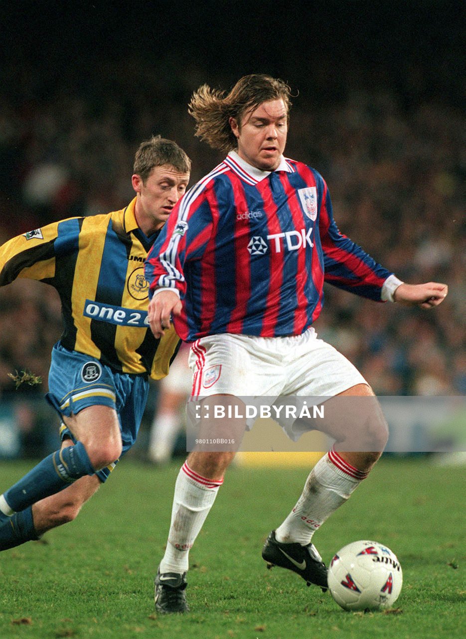 Tomas Brolin, Crystal P (Crystal Palace) och Tony Grant, Everton
