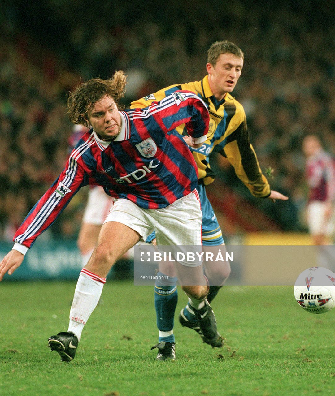 Tomas Brolin, Crystal P (Crystal Palace) och Tony Grant, Everton