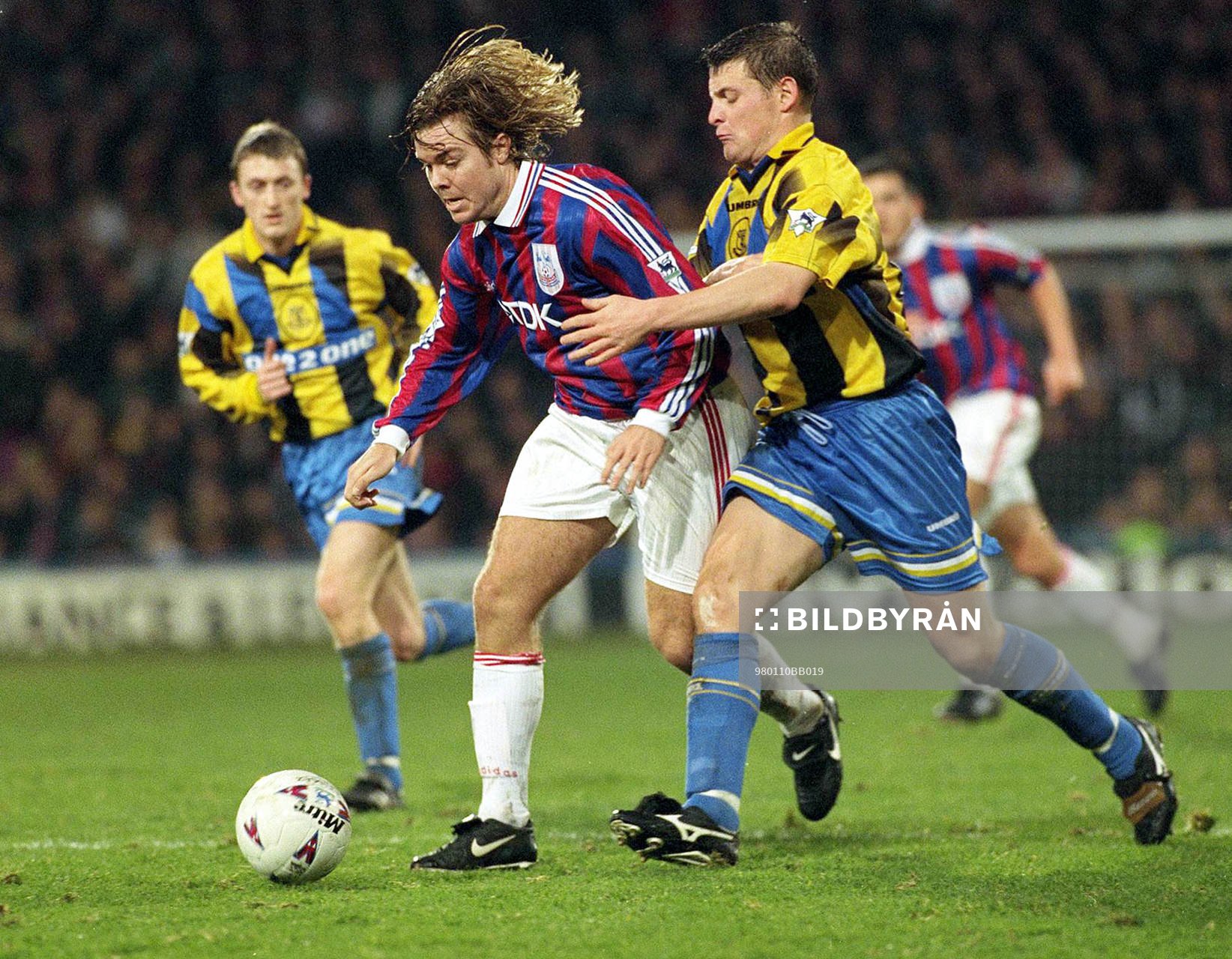 Tomas Brolin, Crystal P (Crystal Palace) och Tony Thomas,