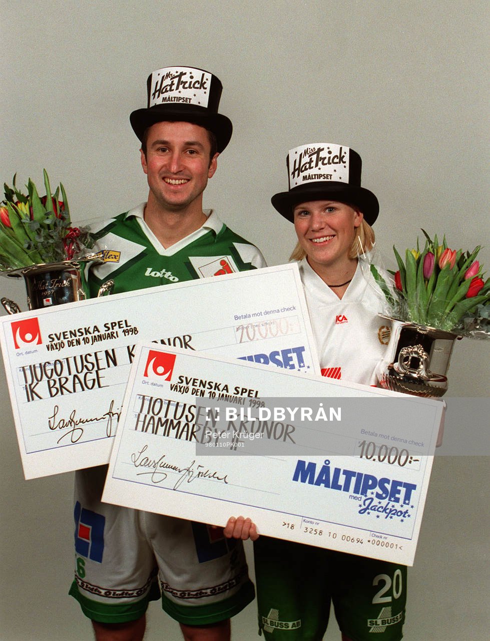 Mr Hattrick Bernhard Brcic, Brage och Miss Hattrick Anna