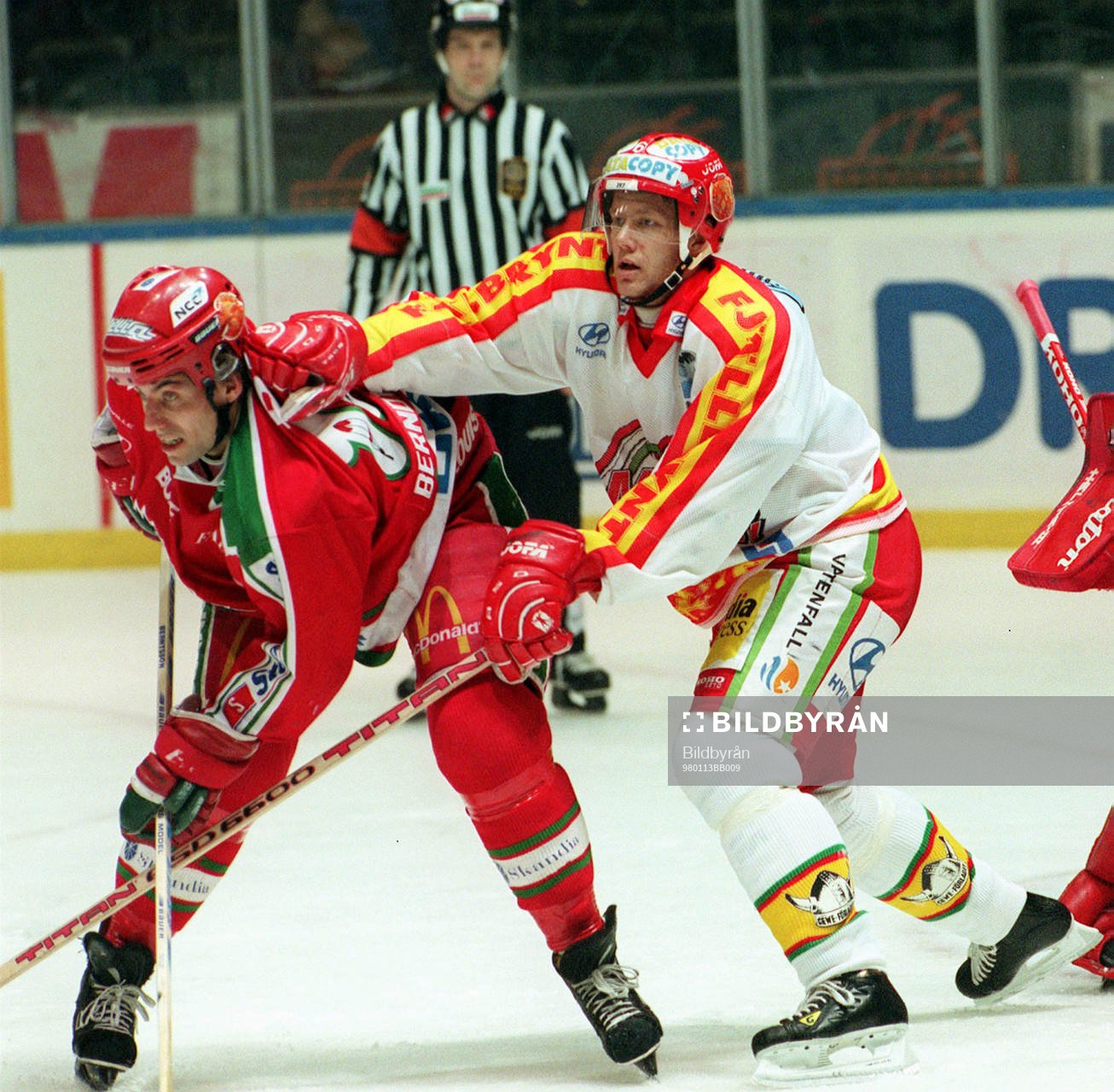 Peter Berndtsson, Västra Frölunda, och Lars Jansson, Modo