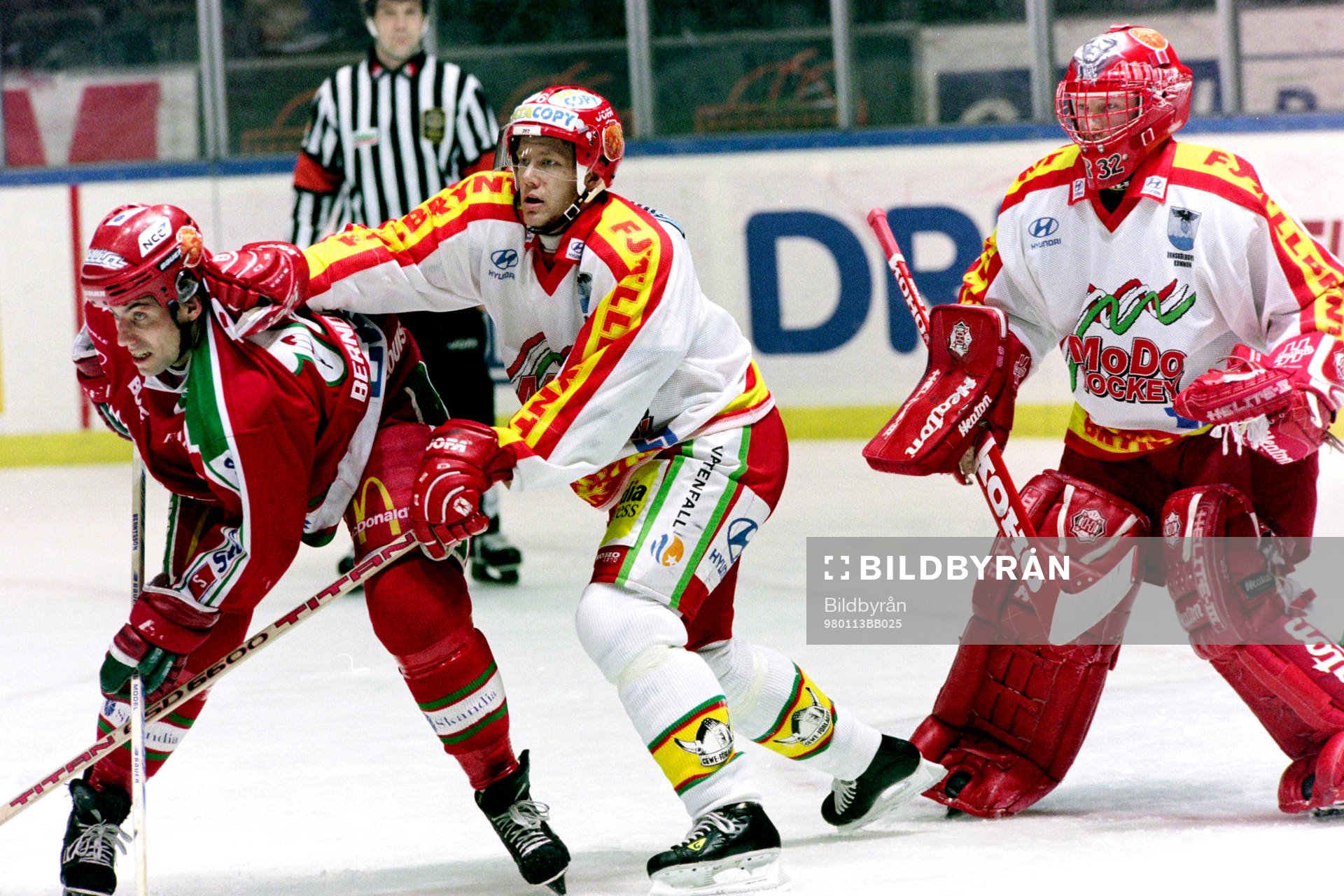 Peter Berndtsson, Frölunda framför Jan-Axel Alavaara och