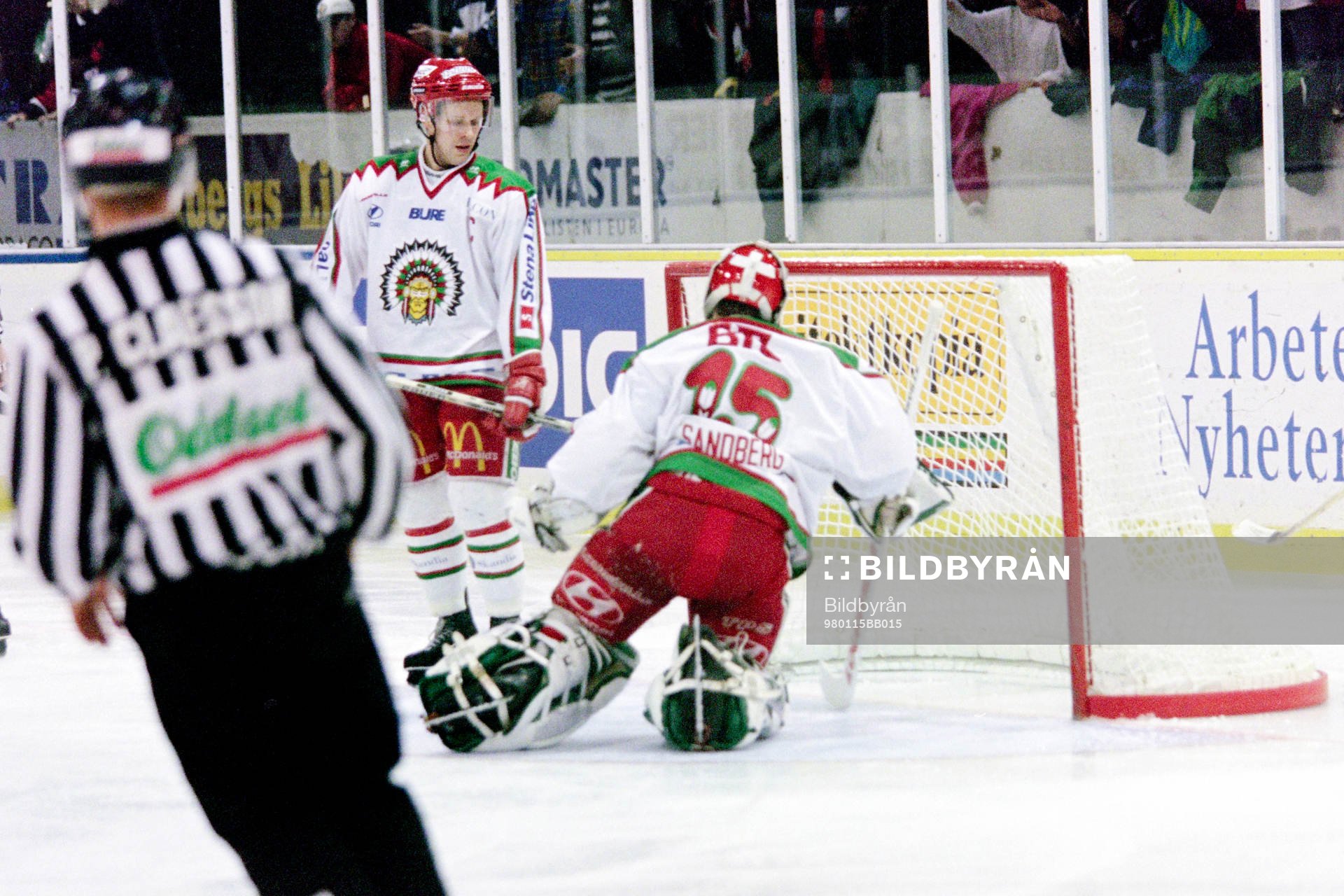 Ishockey, Elitserien, Malmö - Västra Frölunda, 5-0