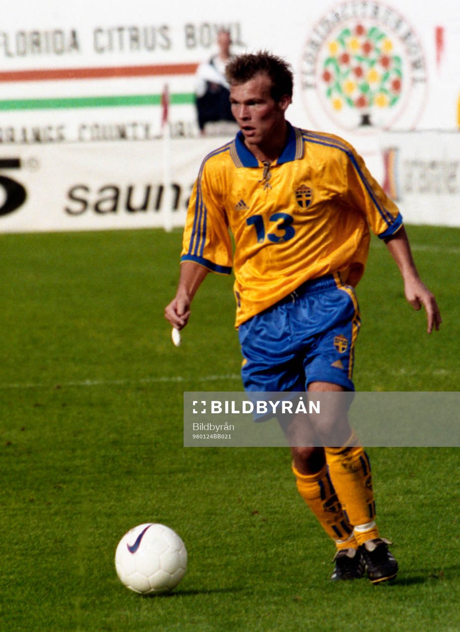 Fredrik Ljungberg, Sverige med bollen