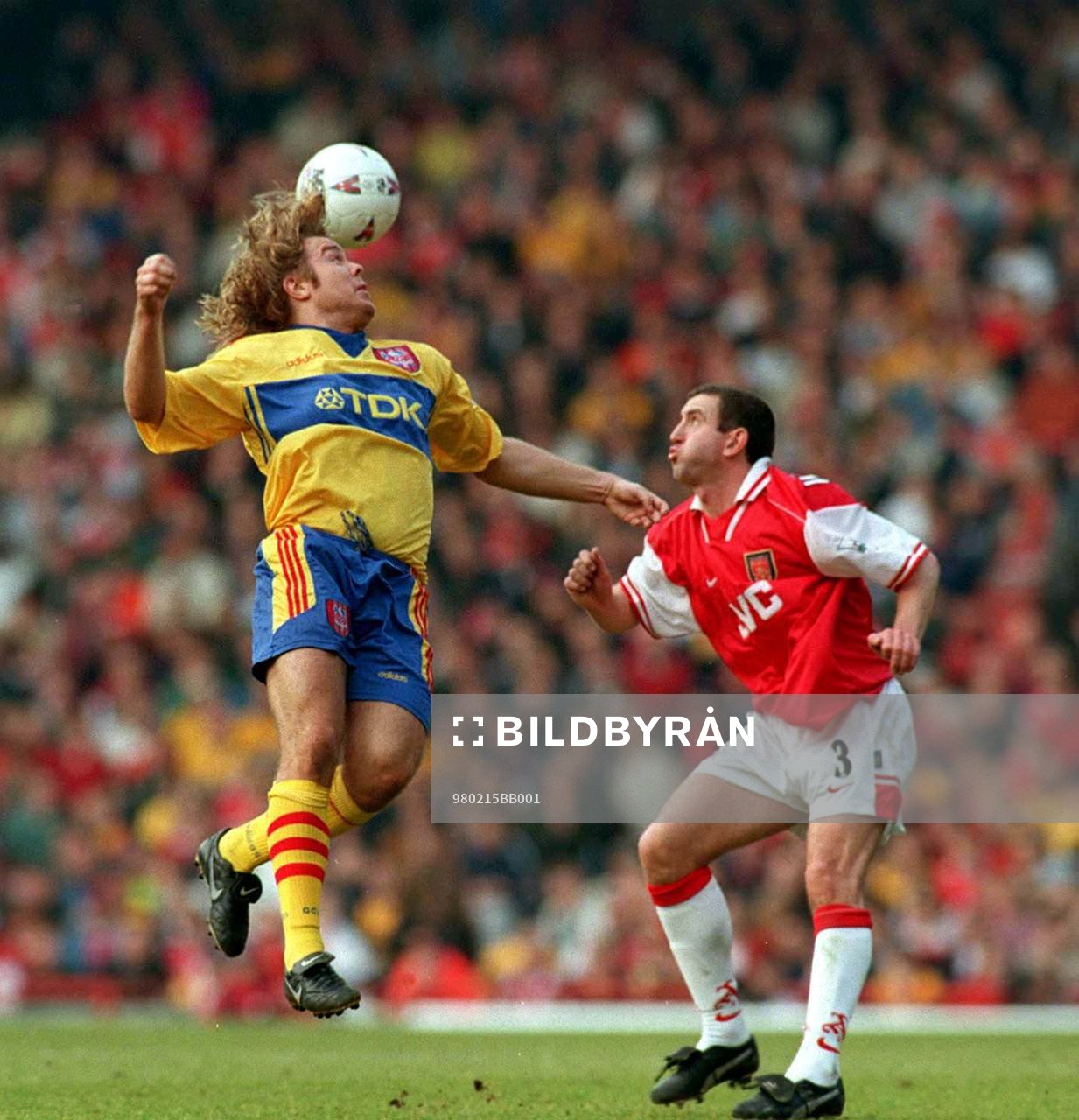  Tomas Brolin, Crystal P, och Nigel Winterburn