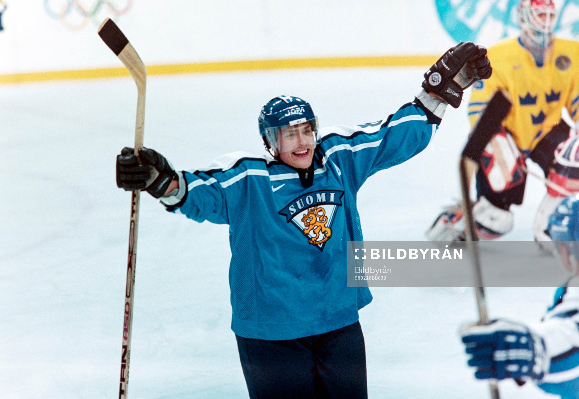 Teemu Selänne, Finland jublar