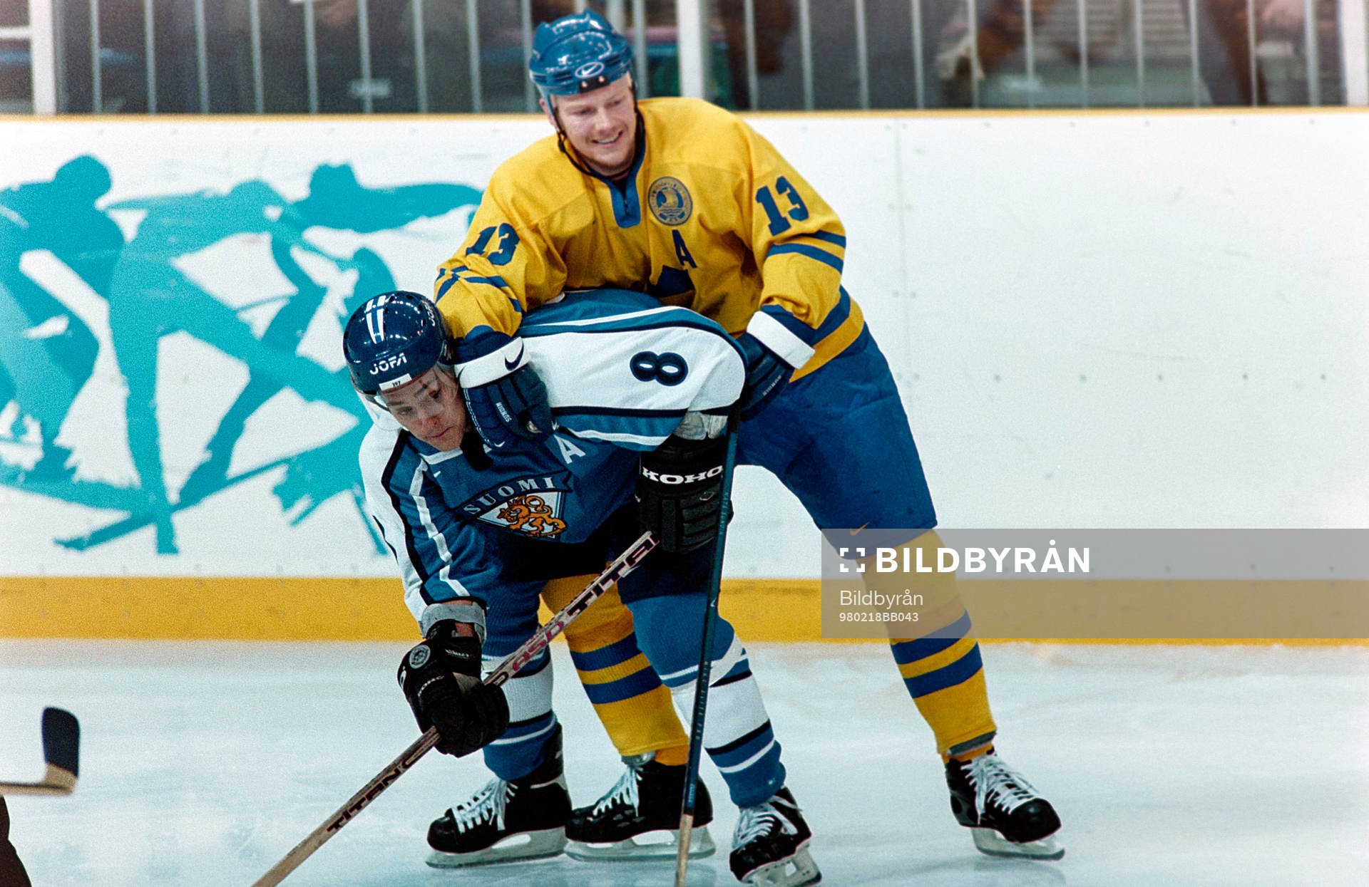 Teemu Selänne, Finland och Mats Sundin, Sverige