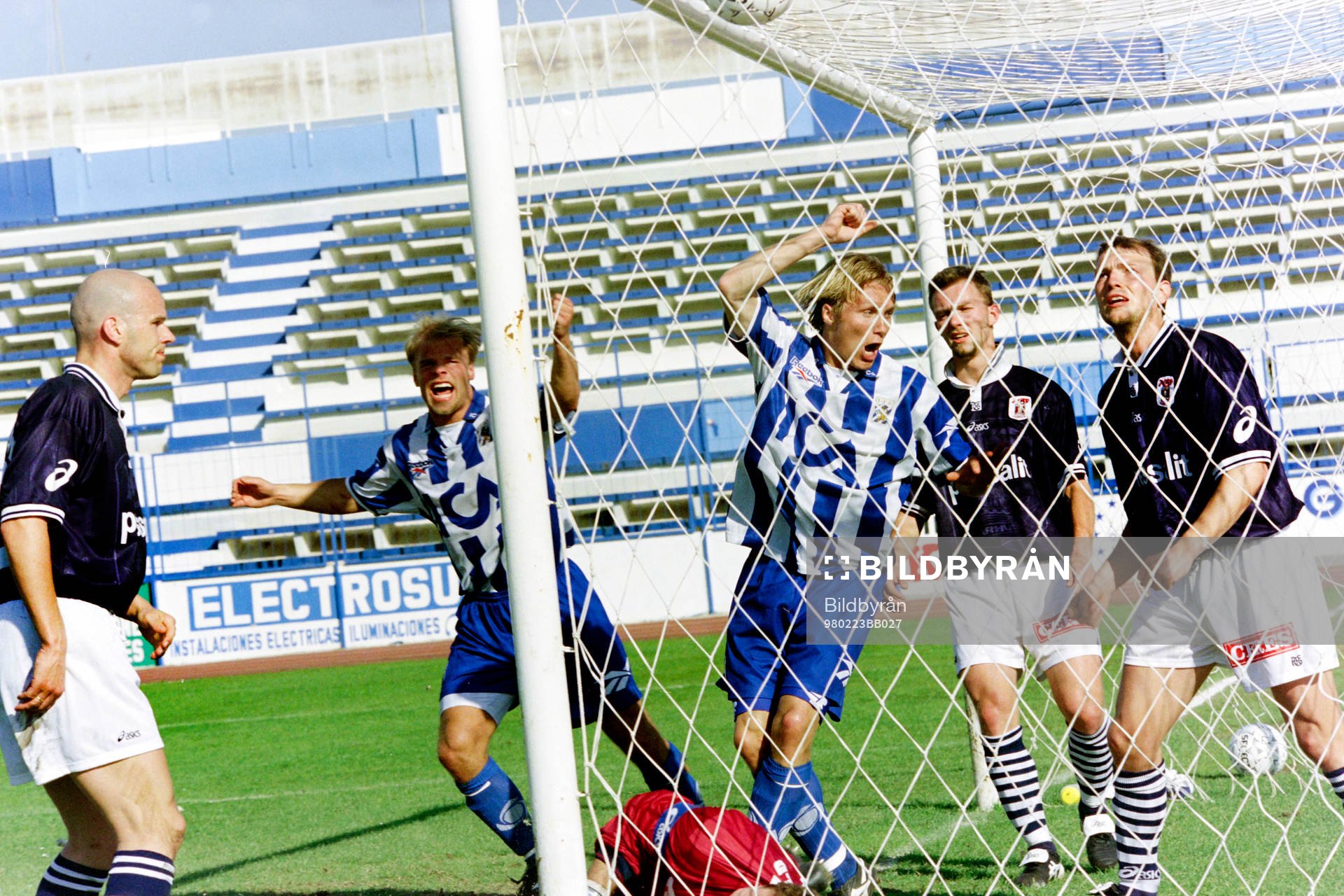 Andreas hermansson och Magnus Johansson, Göteborg jublar