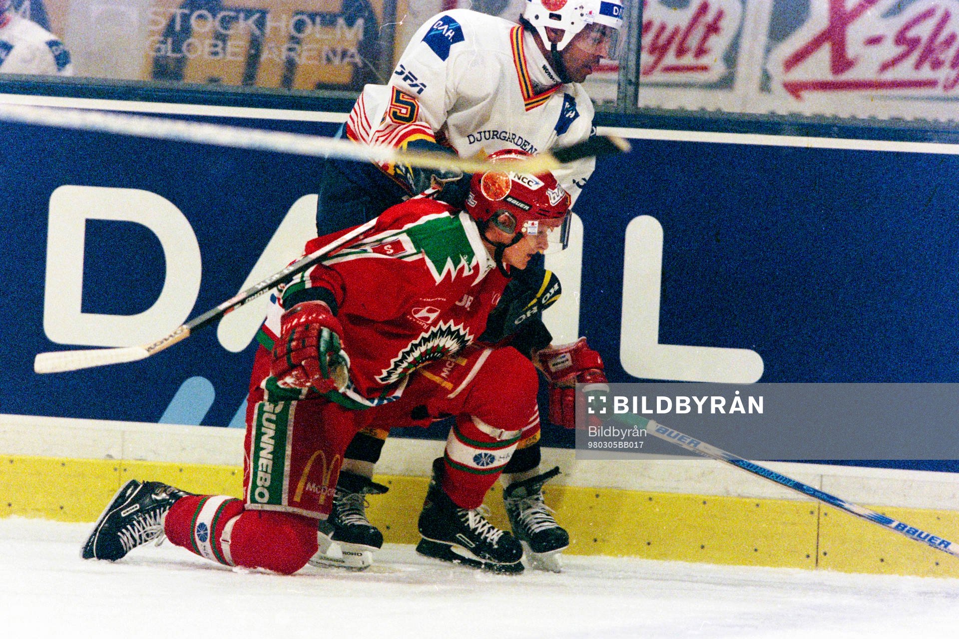 Magnus Johansson, Frölunda och Patrik Erickson, Djurgården