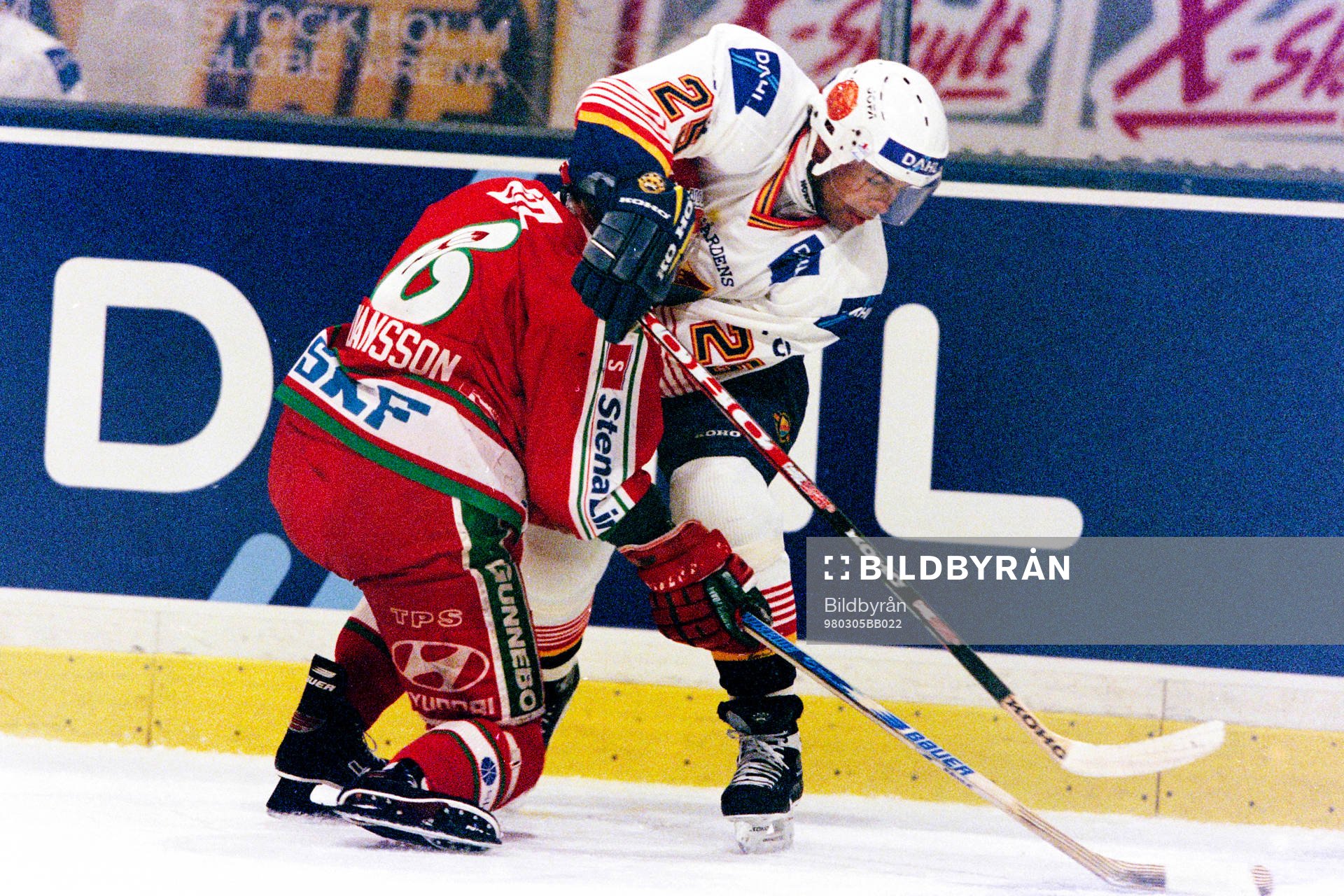 Magnus Johansson, Frölunda och Patrik Erickson, Djurgården