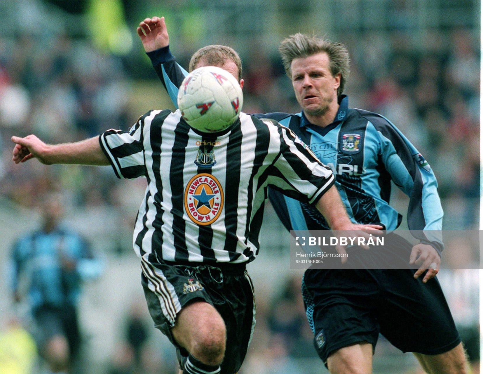 Alan Shearer och Roland Nilsson