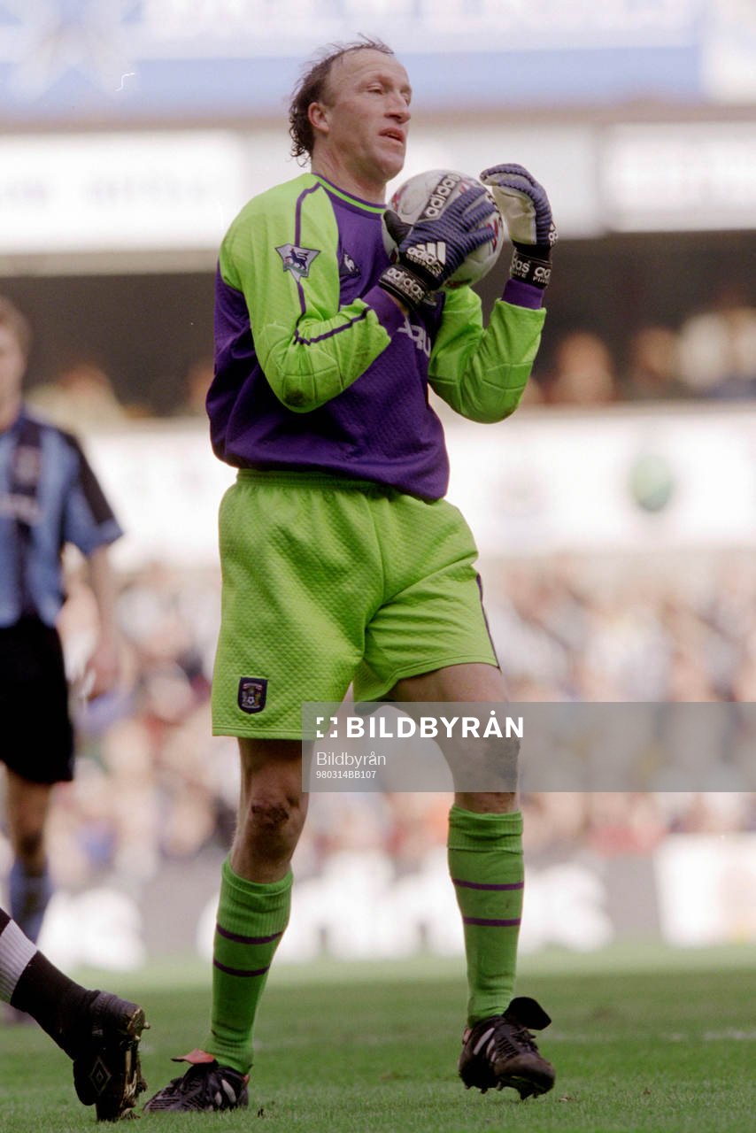 Steve Orgrizovic, målvakt i Coventry