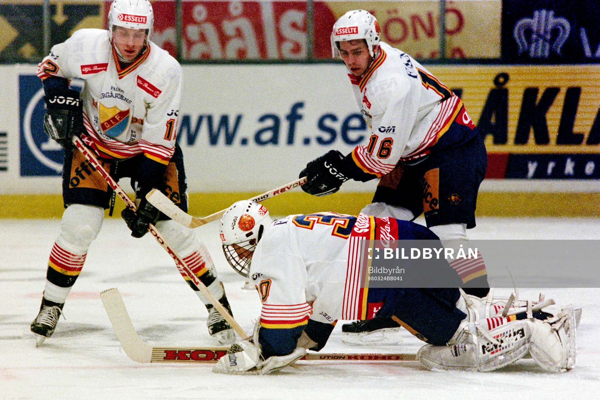 Lars Hallström, Tommy Söderström, målvakt och Nichlas