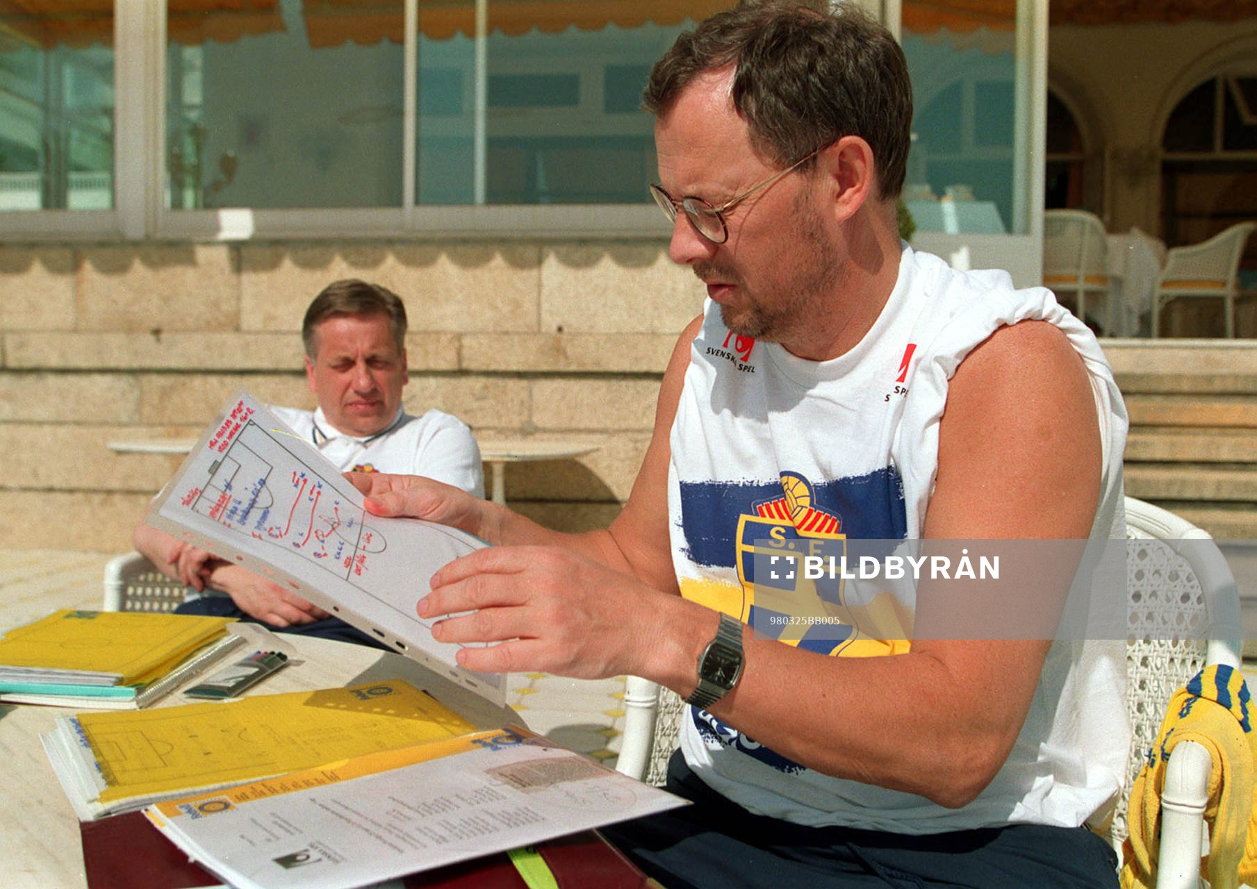 Tommy Söderberg, förbundskapten Sverige och Lars