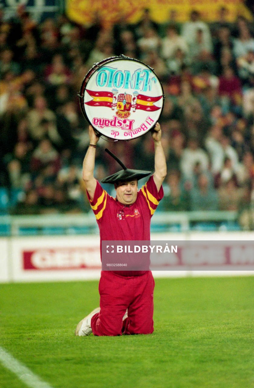 Supporter på plan