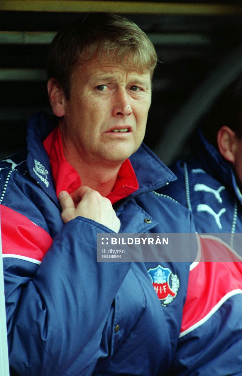  Åge Hareide, tränare Helsingborg (Helsingborgs IF)