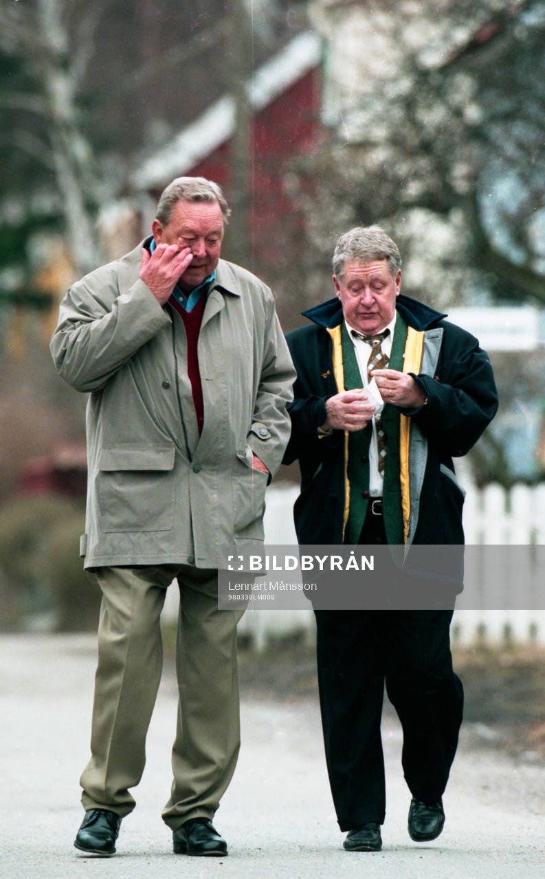 Lennart Johansson, Uefa president och Lars-Gunnar