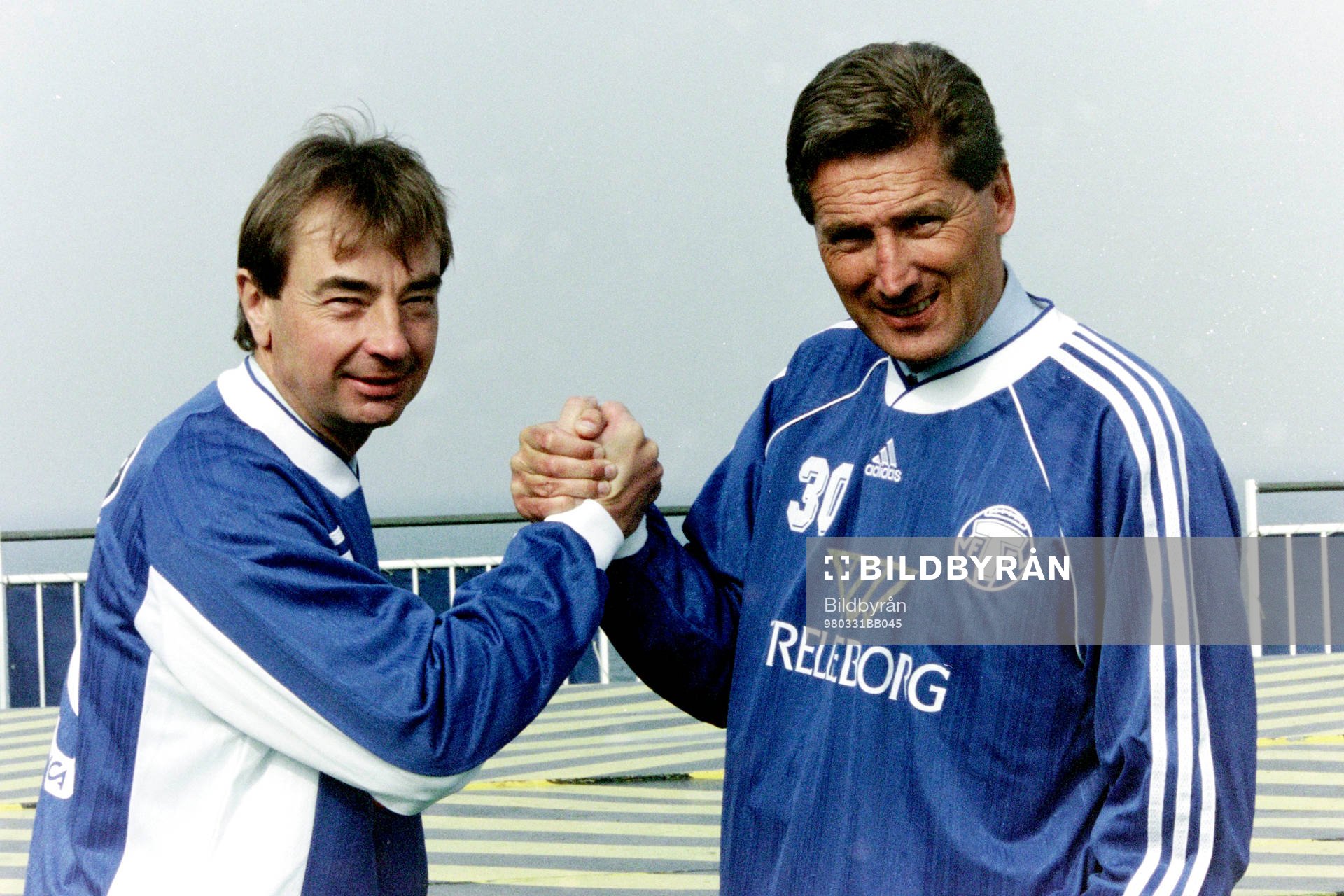 Tom Prahl, Halmstad och Sören Cratz, Trelleborg