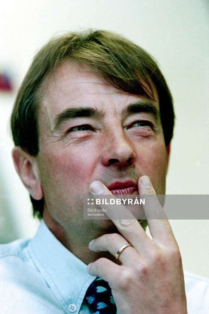 Tom Prahl, tränare i Halmstad