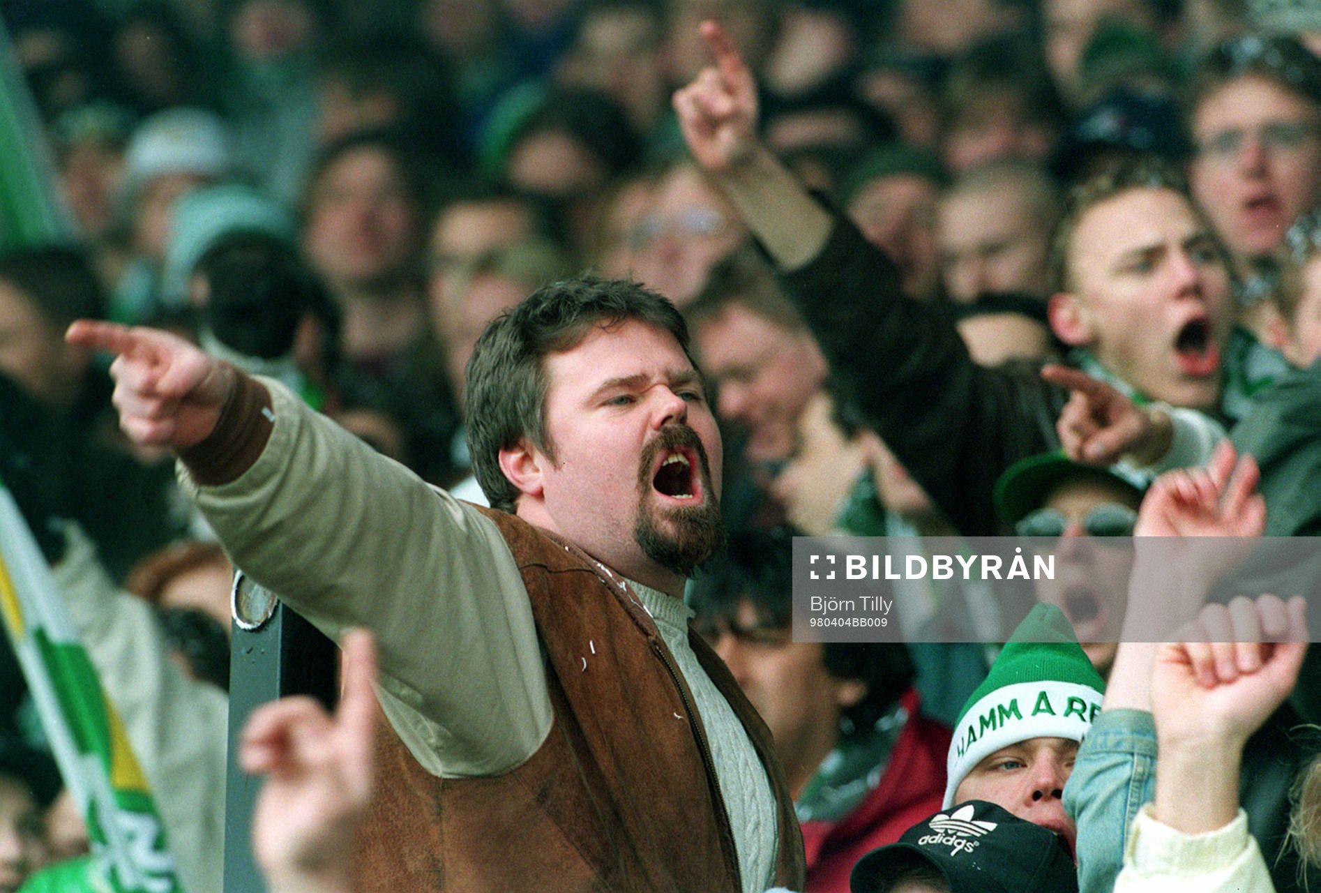Hammarby, supporter (Kracke, hejarklacksledare)