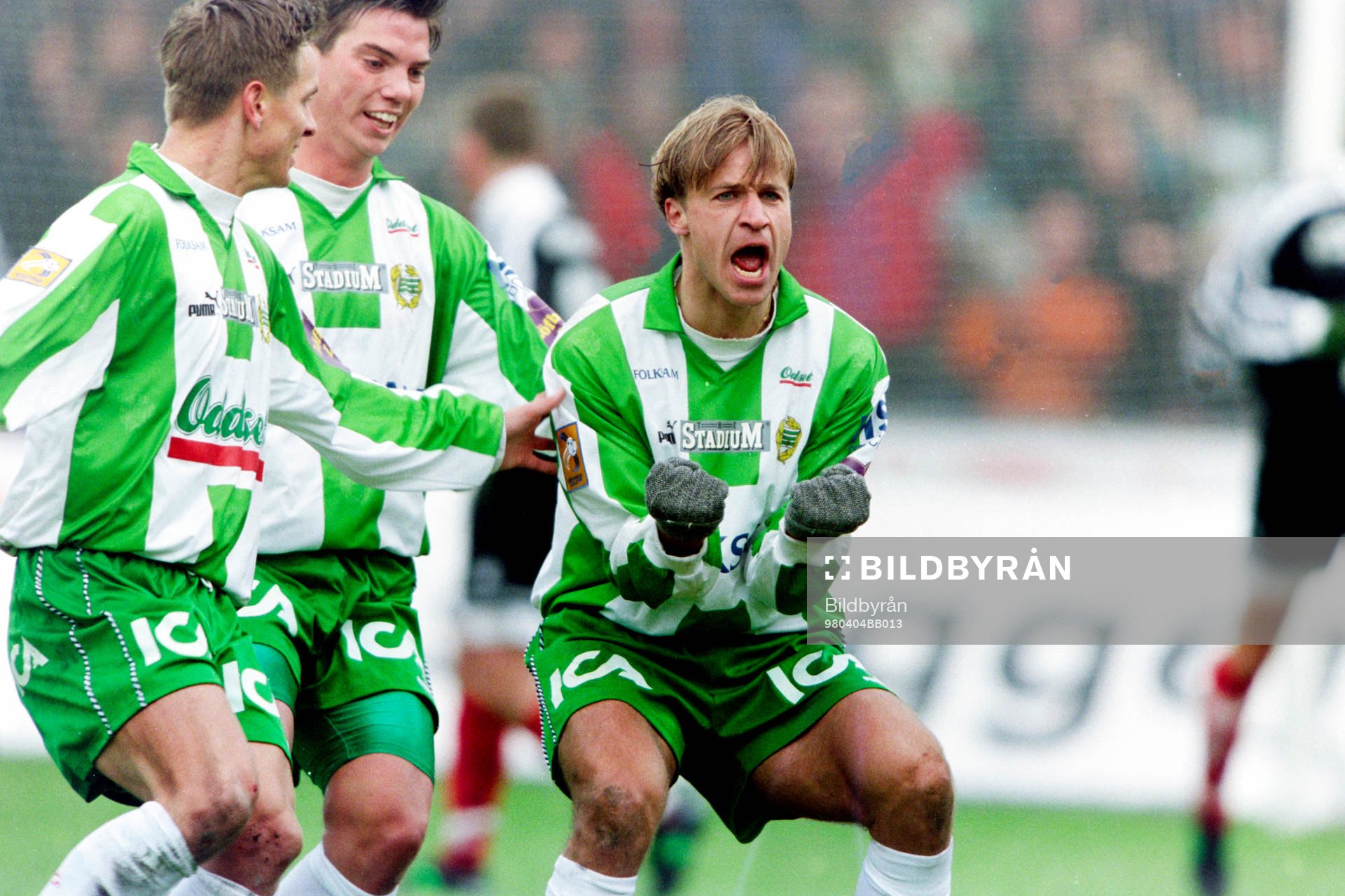 Hans Berggren, Hammarby jublar