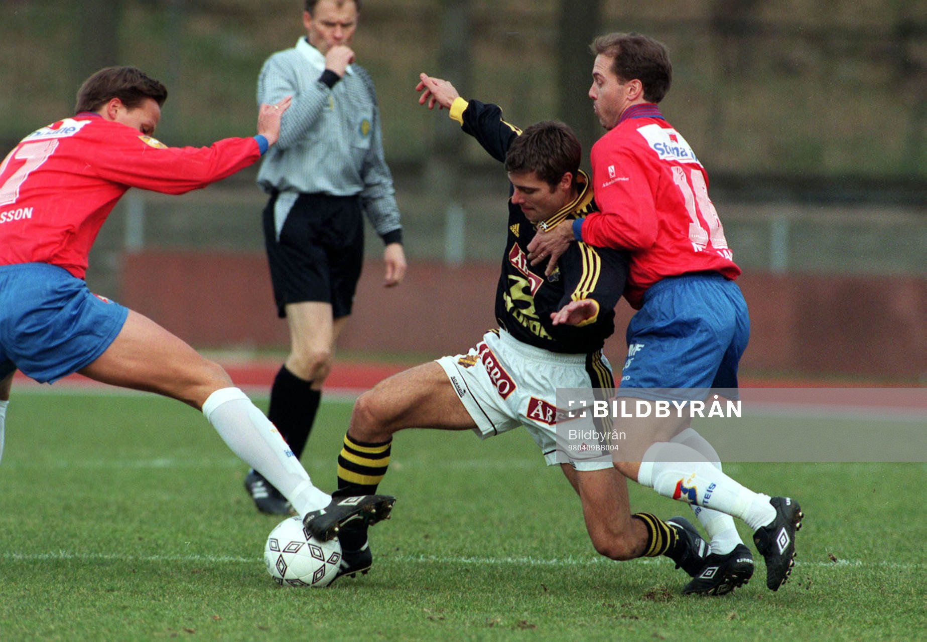Marino Rahmberg, AIK och Svante Samuelsson och Magnus