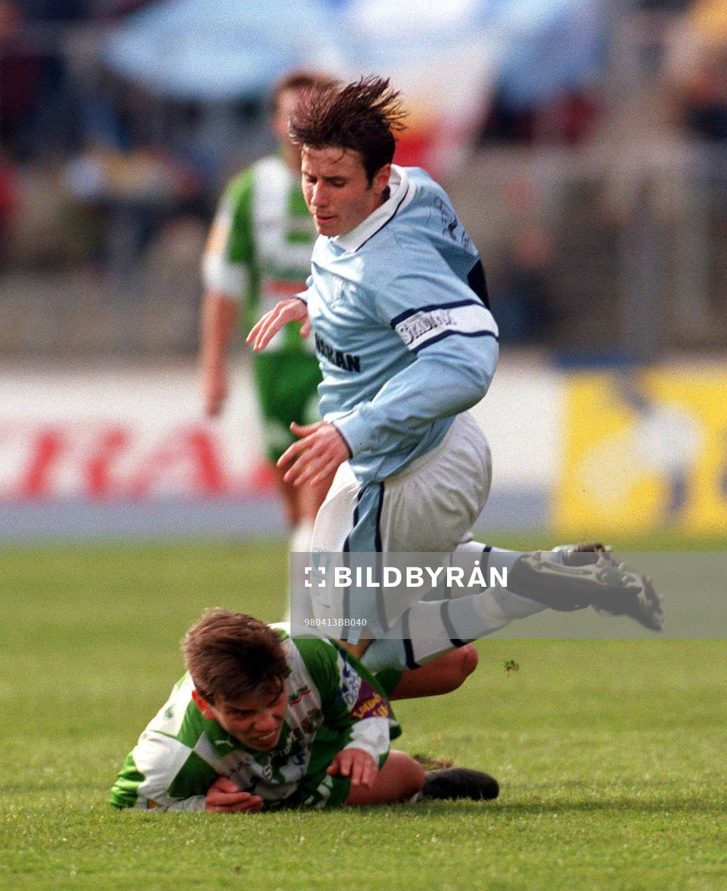 Yksel Osmanovski, Malmö FF och Johan Andersson, Hammarby