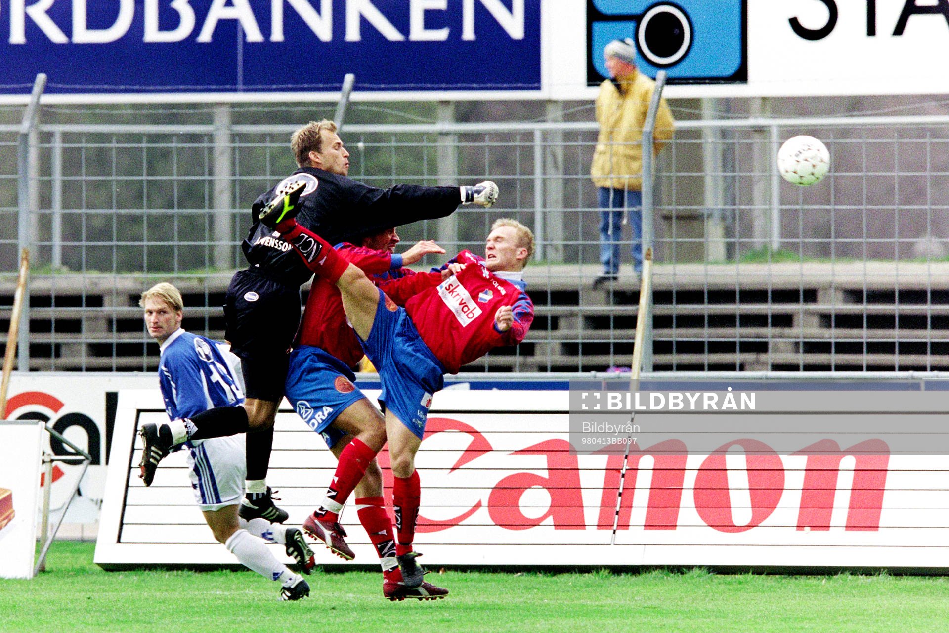 Håkan Svensson, målvakt i Halmstad