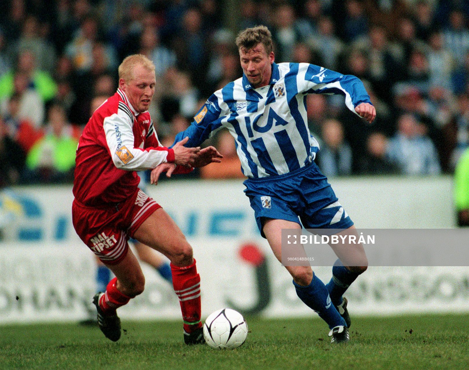 Markus Bredberg, Frölunda och Johnny Ekström, IFK Göteborg