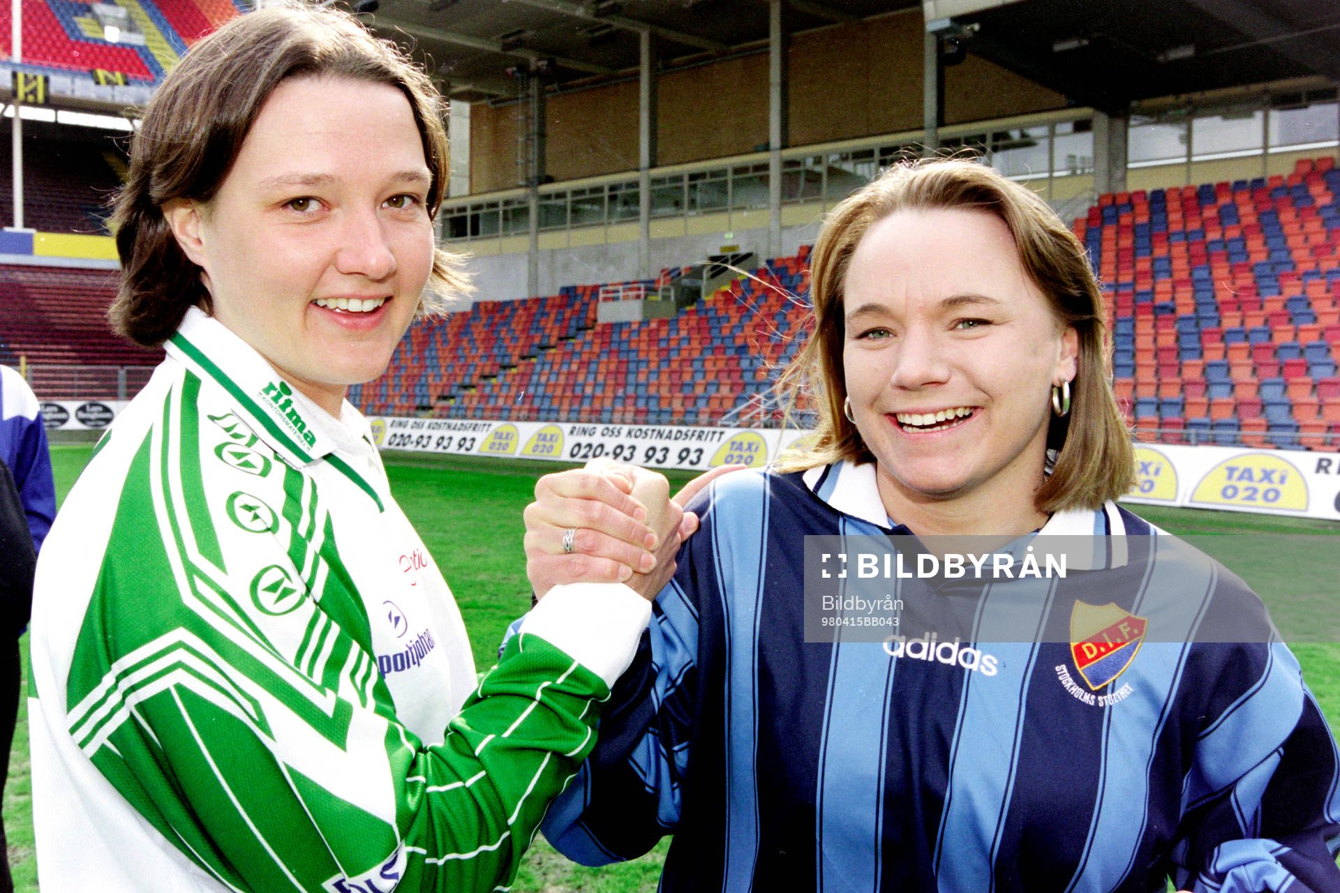 Karin Thorildsson, Hammarby och Anna Ulvbringe, Djurgården