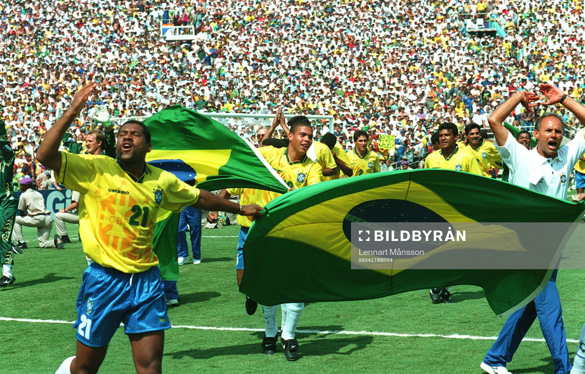 1994 VM Brasilien  - jubel