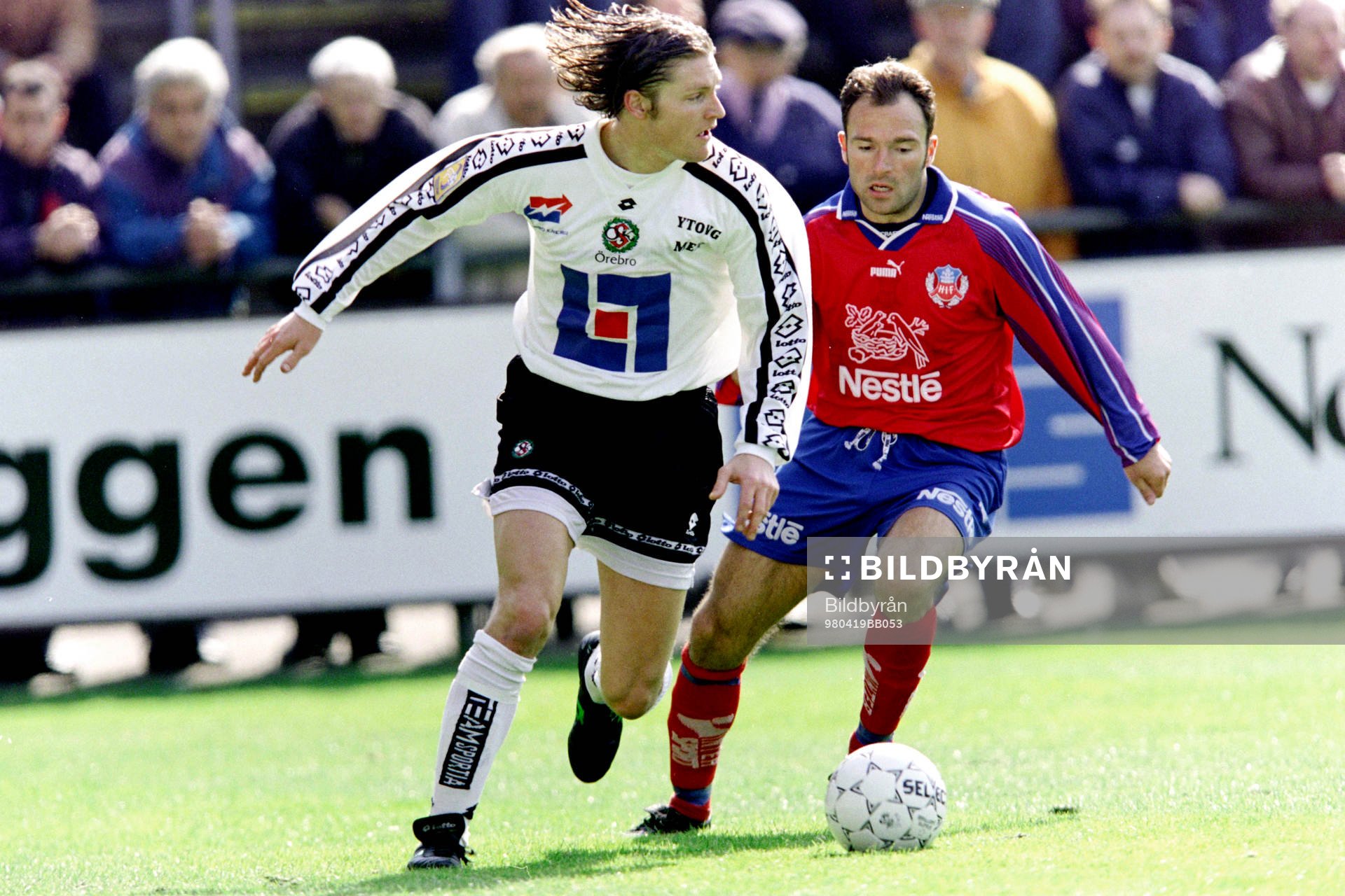 Johan Wallinder, Örebro med Per-Ola Ljung, Helsingborg i