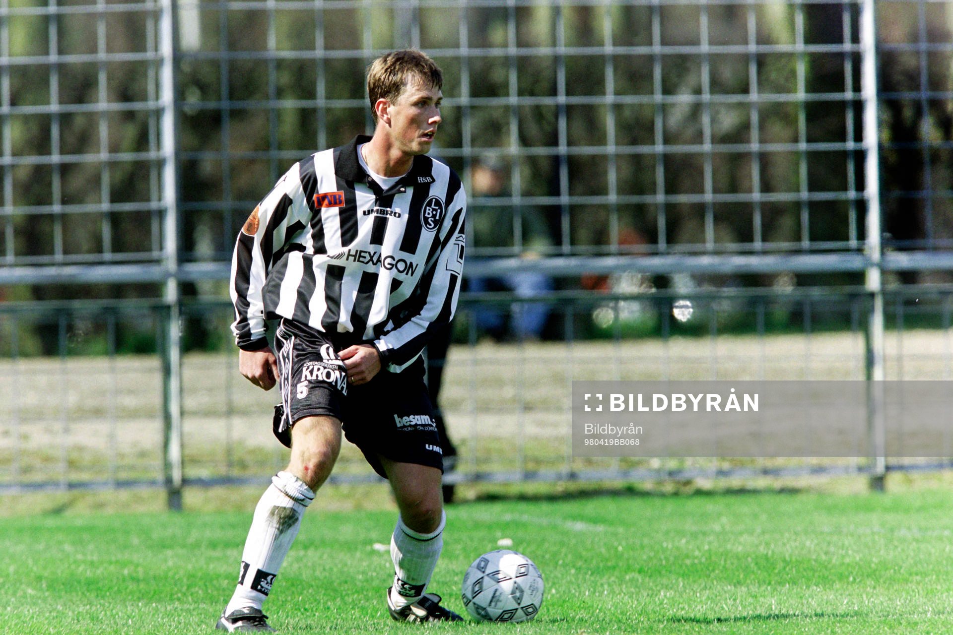 Fotboll, Div 1 Södra, Landskrona - Stenungsund, 2-1: Peter Olsson, Landskrona.
