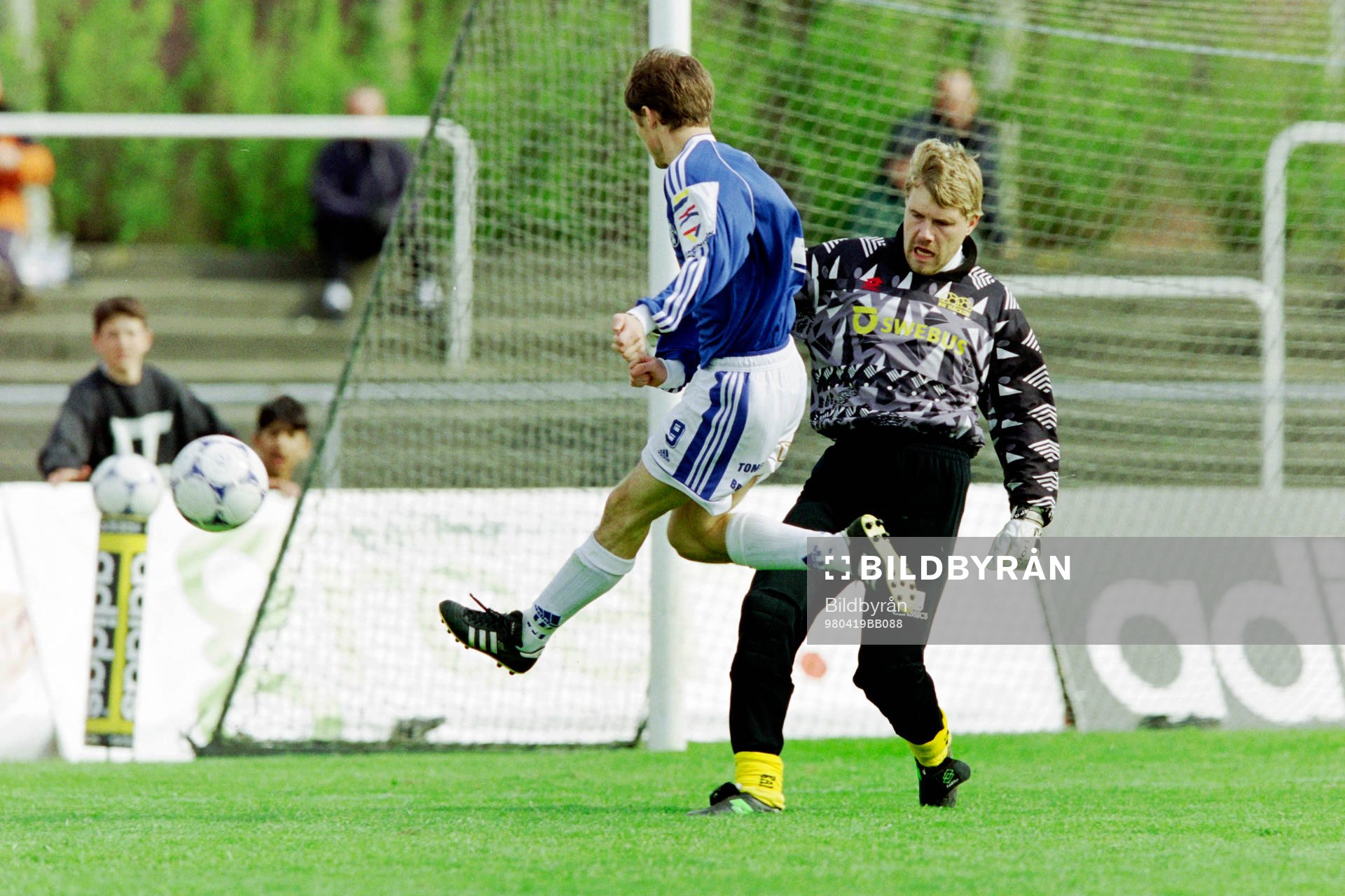 Magnus Arvidsson, Trelleborg framför häckens målvakt